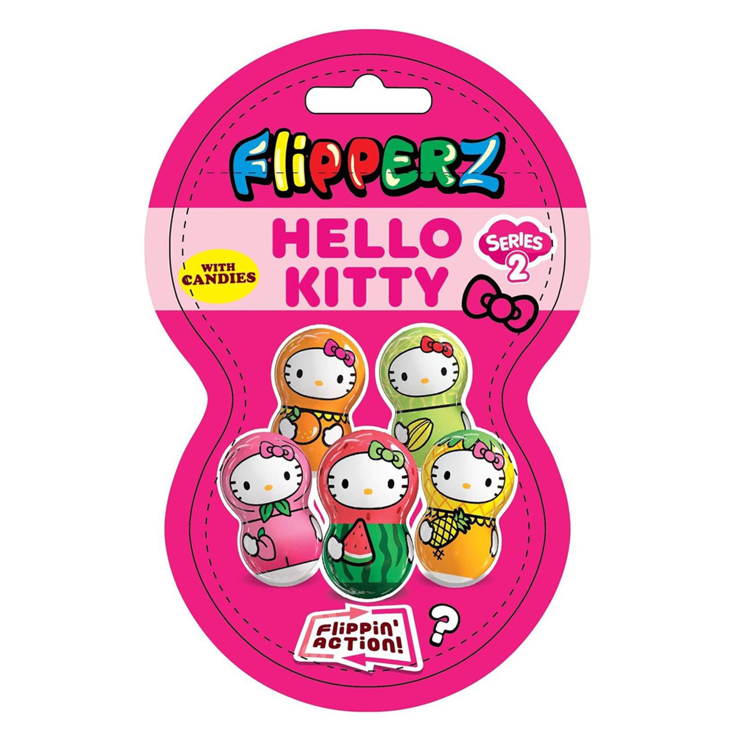 Flipperz Hello Kitty Fruit-Flavored Candy (Meyve Aromalı Şekerleme) 10 G