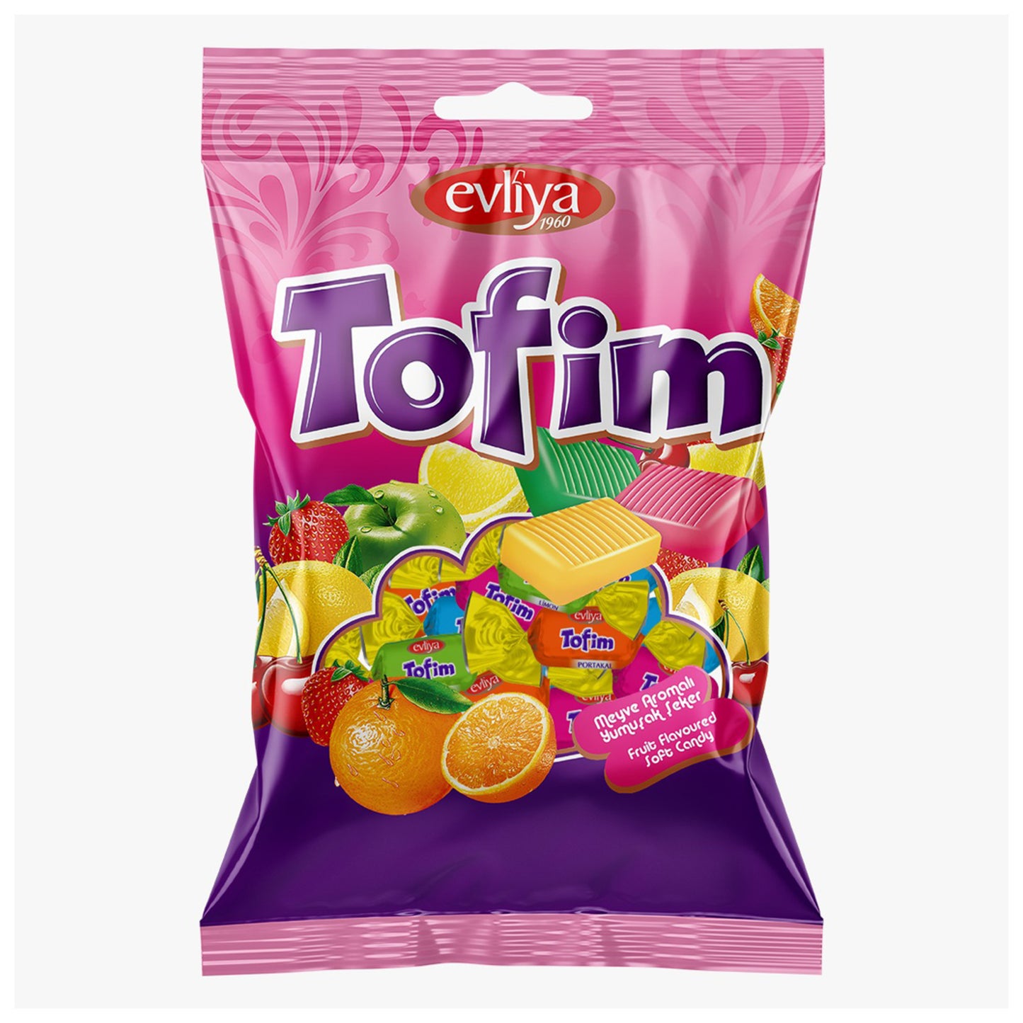 Evliya Soft Candy with Fruit Flavor 350g