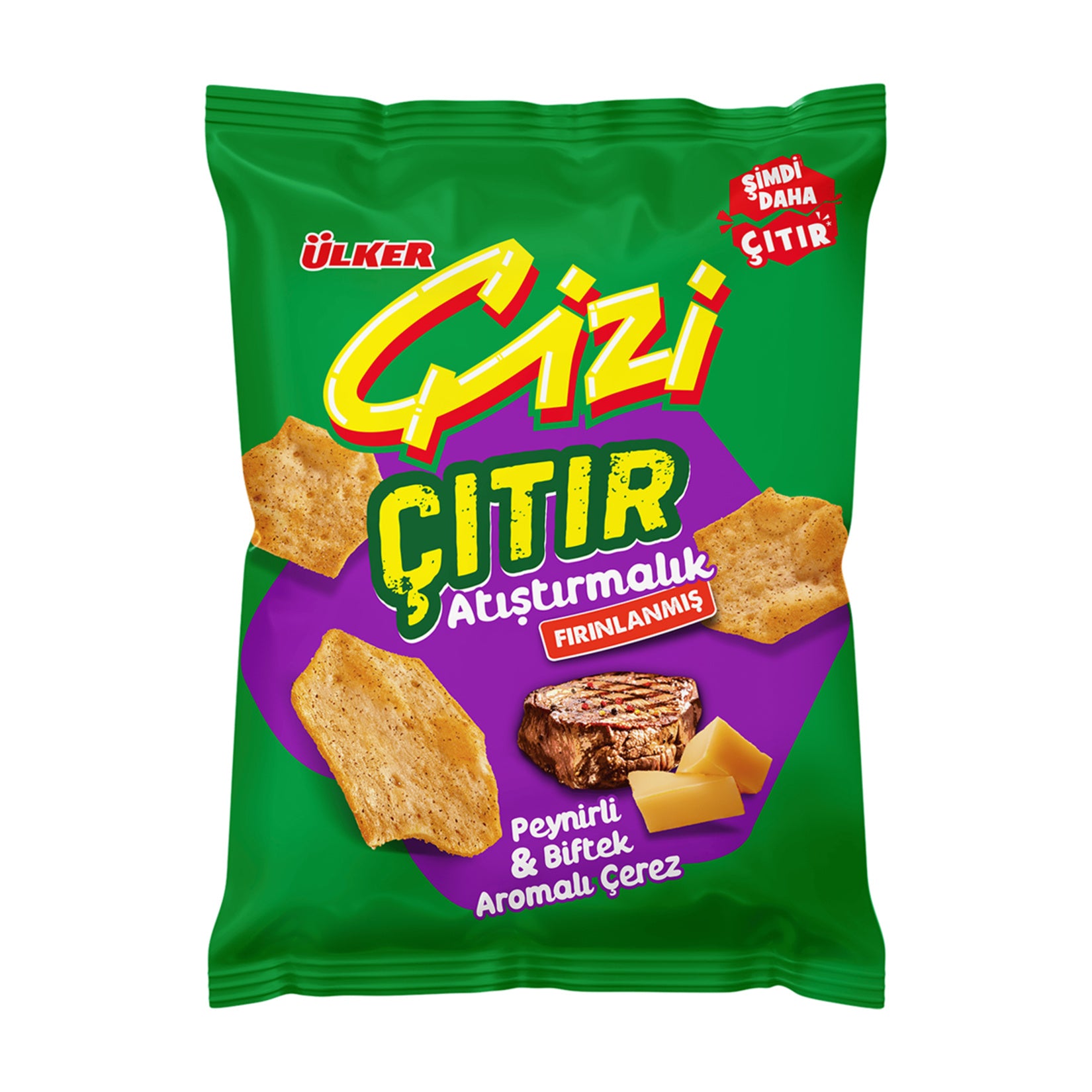 Ülker Crispy Cheese & Beef (Çıtır Peynir & Biftek) 50 G
