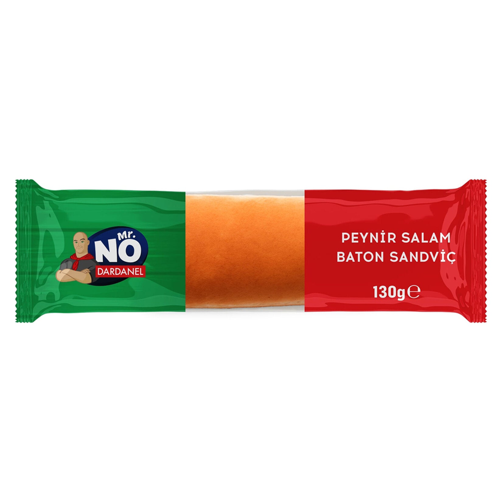 Mr.No Cheese Sausage Sandwich (Peynir Salam Baton Sandviç) 130 G
