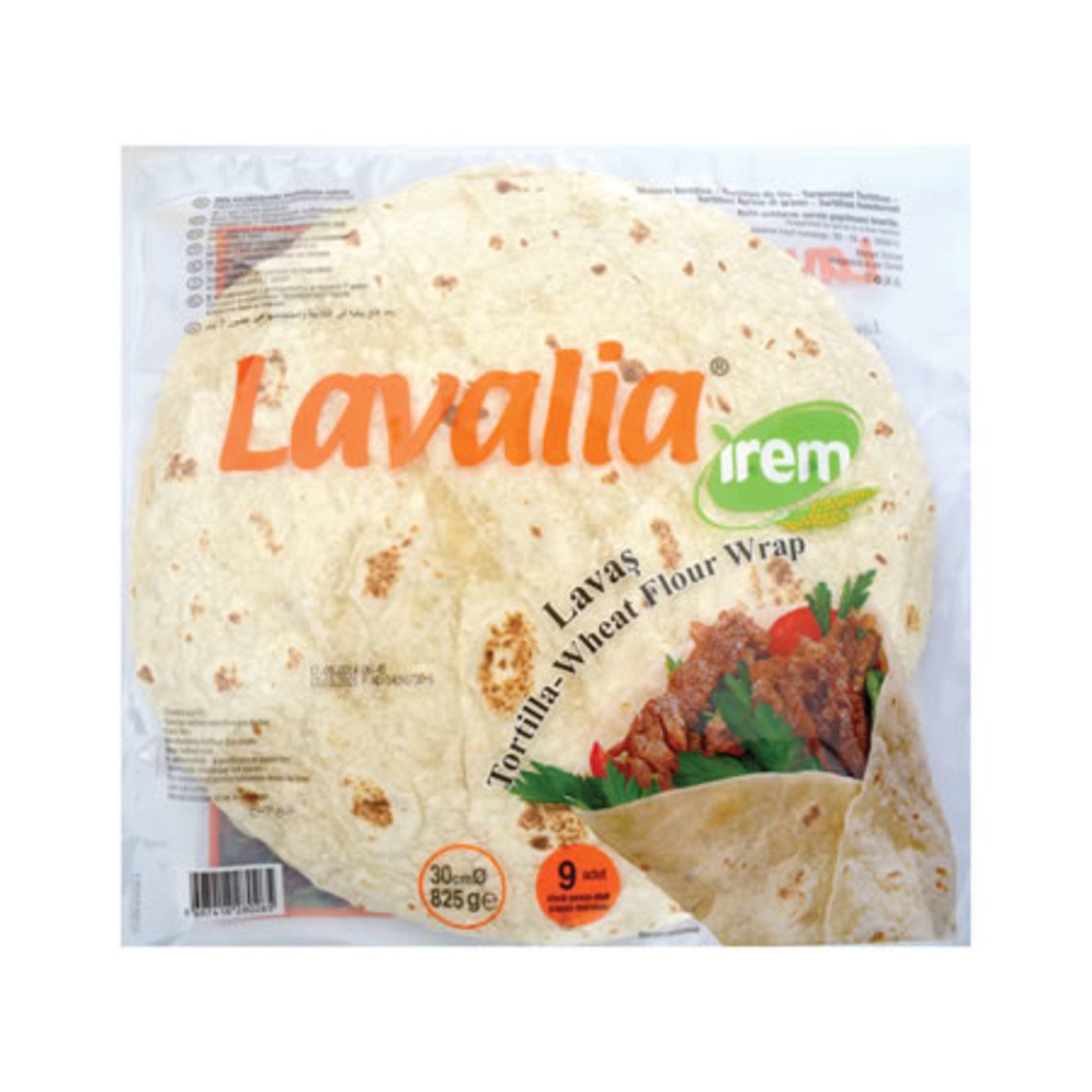 Lavalia 30 Cm Tortilla 9'lu 825 G