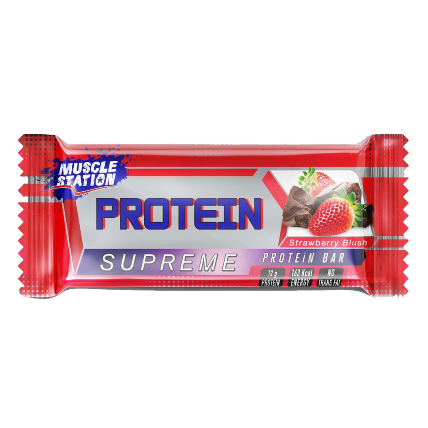Muscle Station Supreme Strawberry Bar 40 G