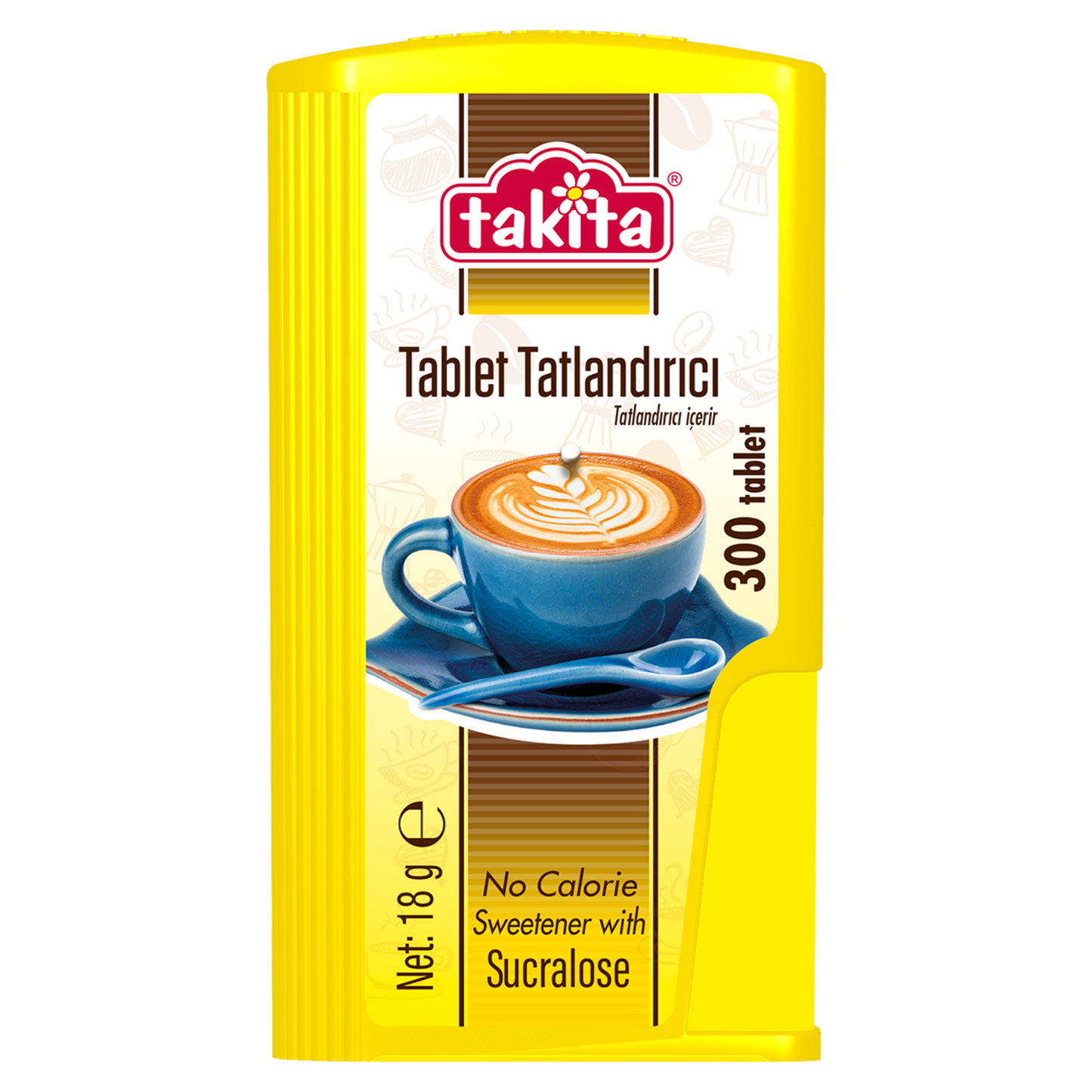 Takita Tablet Tatlandırıcı Sukralozlu 300 Adet 18 G