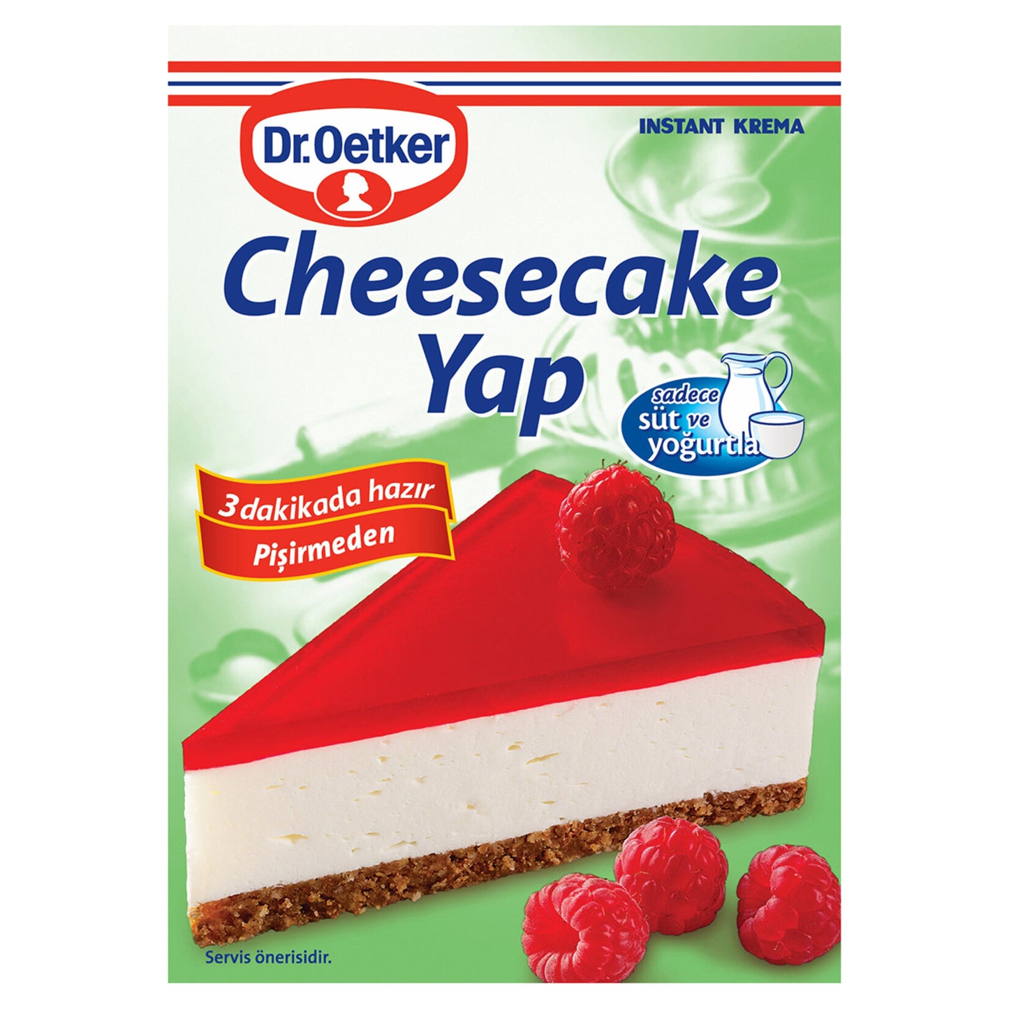 Dr.Oetker Cheesecake Mix (Cheesecake Yap Toz Karışım) 222 G