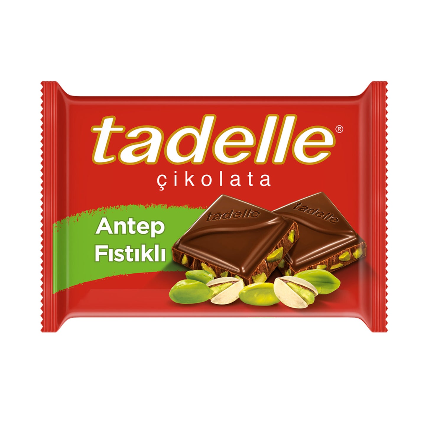 Tadelle Milk Chocolate with Pistachios (Antep Fıstıklı Bol Sütlü Tablet Çikolata) 60g