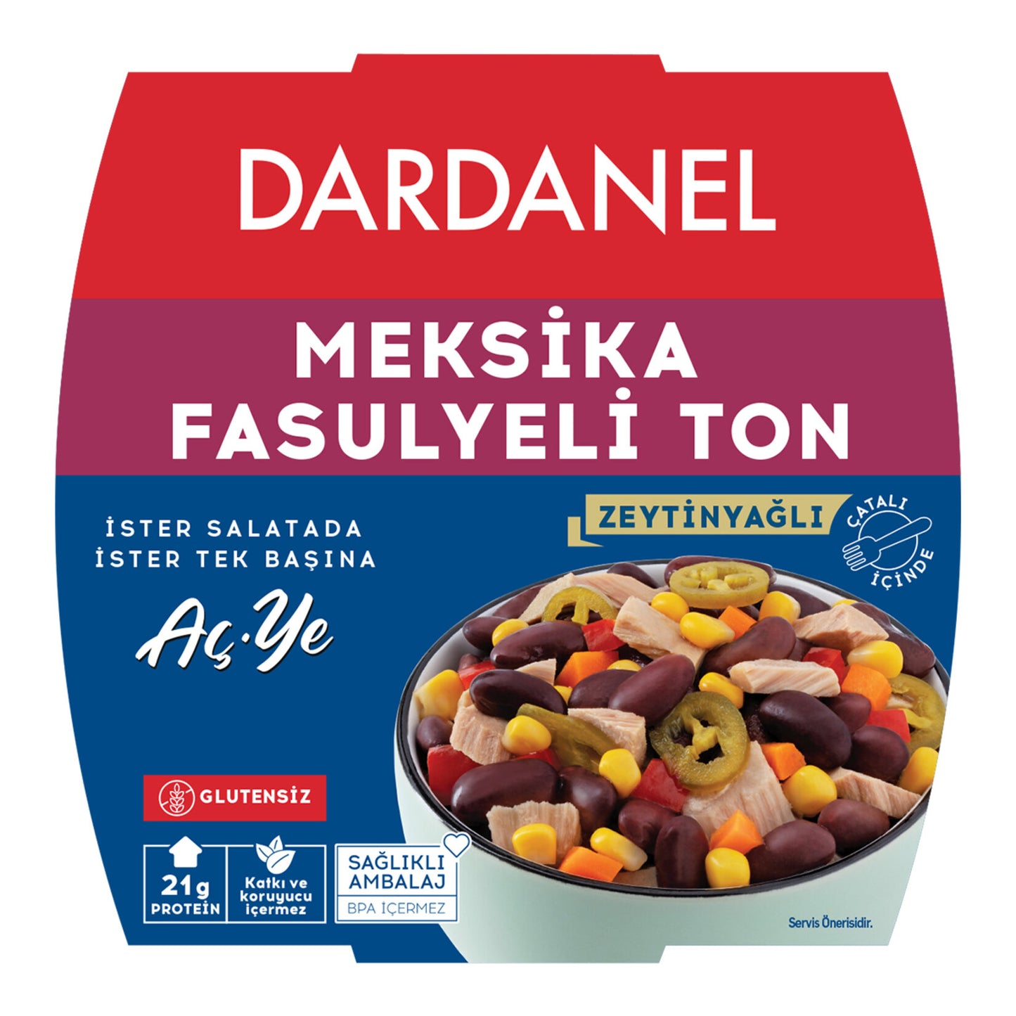 Dardanel Meksika Fasulyeli Ton Aç-ye 160 G
