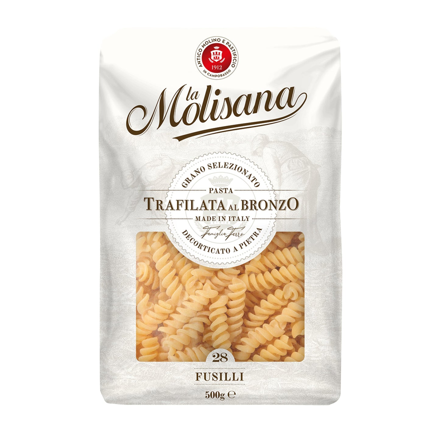 La Molisana Fusilli N28 Sade Burgu Makarna 500 G