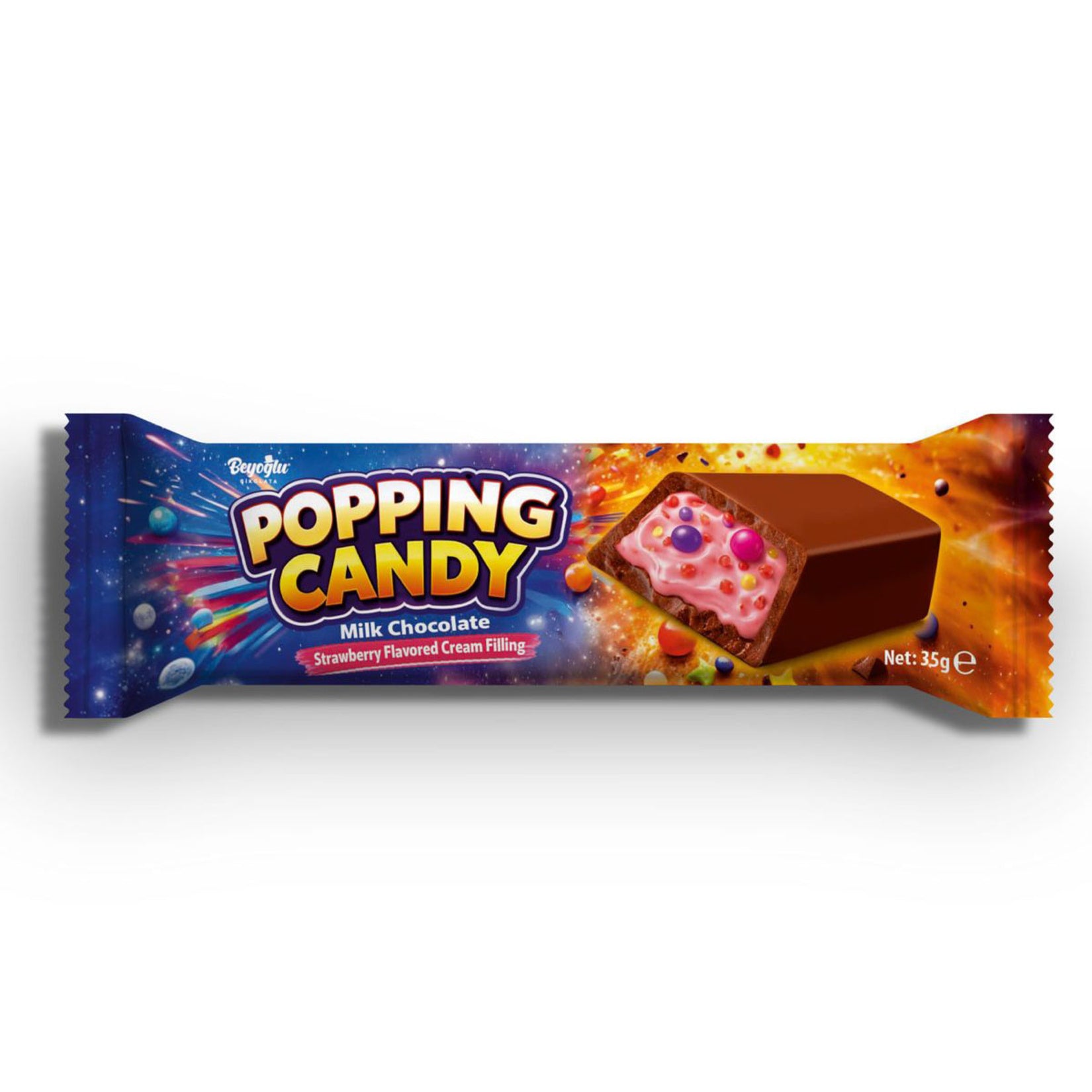 Beyoğlu Puffed Sugar Milk Chocolate 35g