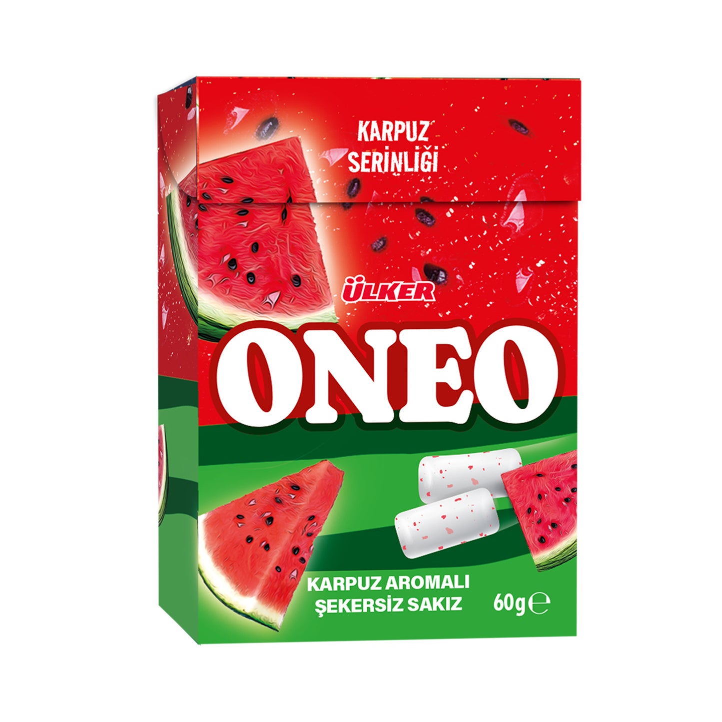 Ülker Oneo Watermelon Flavored Chewing Gum 21 G