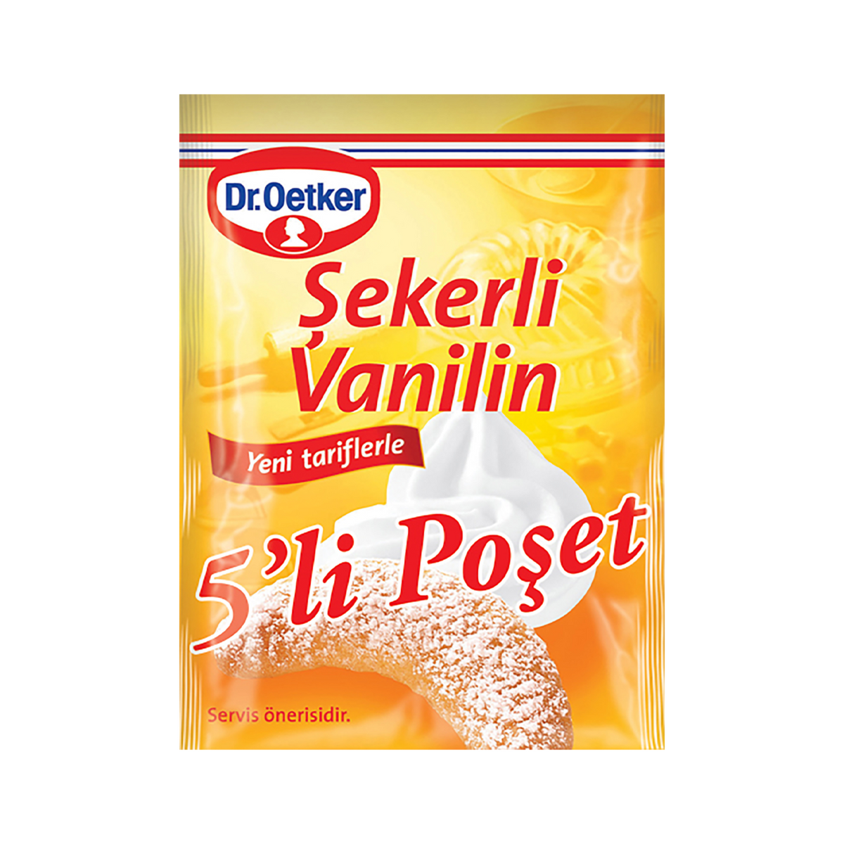 Dr.Oetker Sugared Vanilla (Şekerli Vanilin) 5-Pack 25g