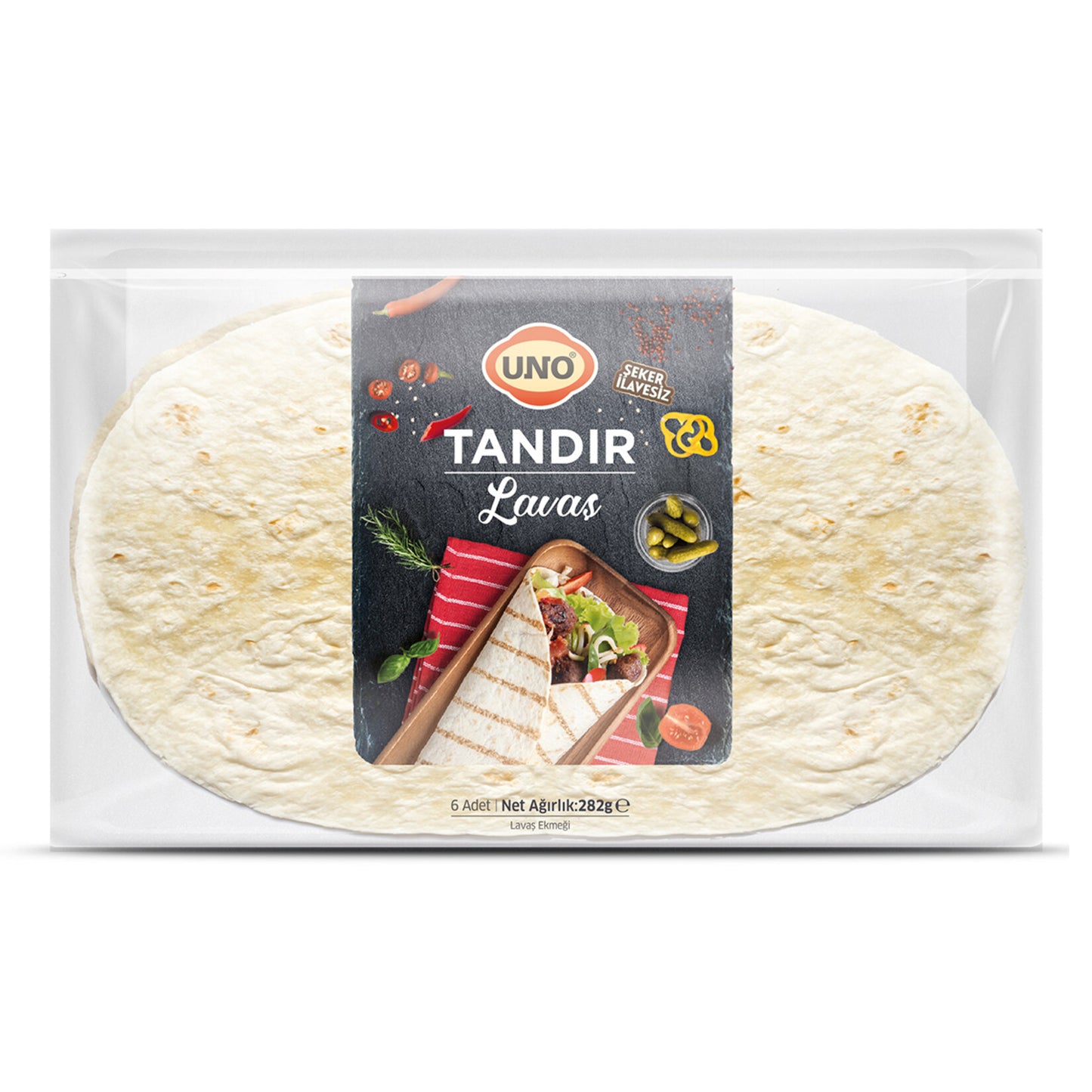 Uno Tandoor Lavash (Tandır Lavaş) 6-Pack 282g
