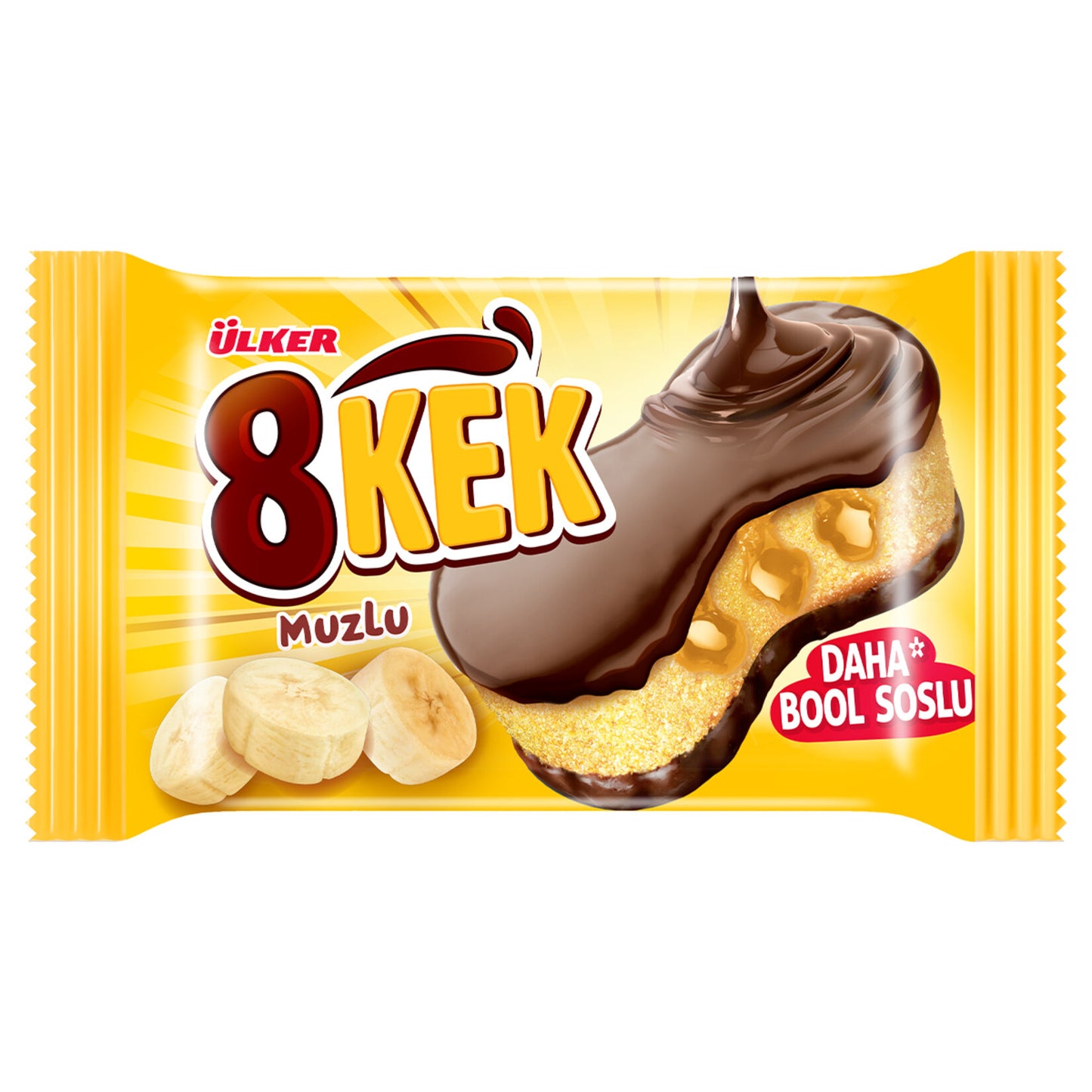 Ülker Dankek 8 Kek Muz Çikolata 55 G