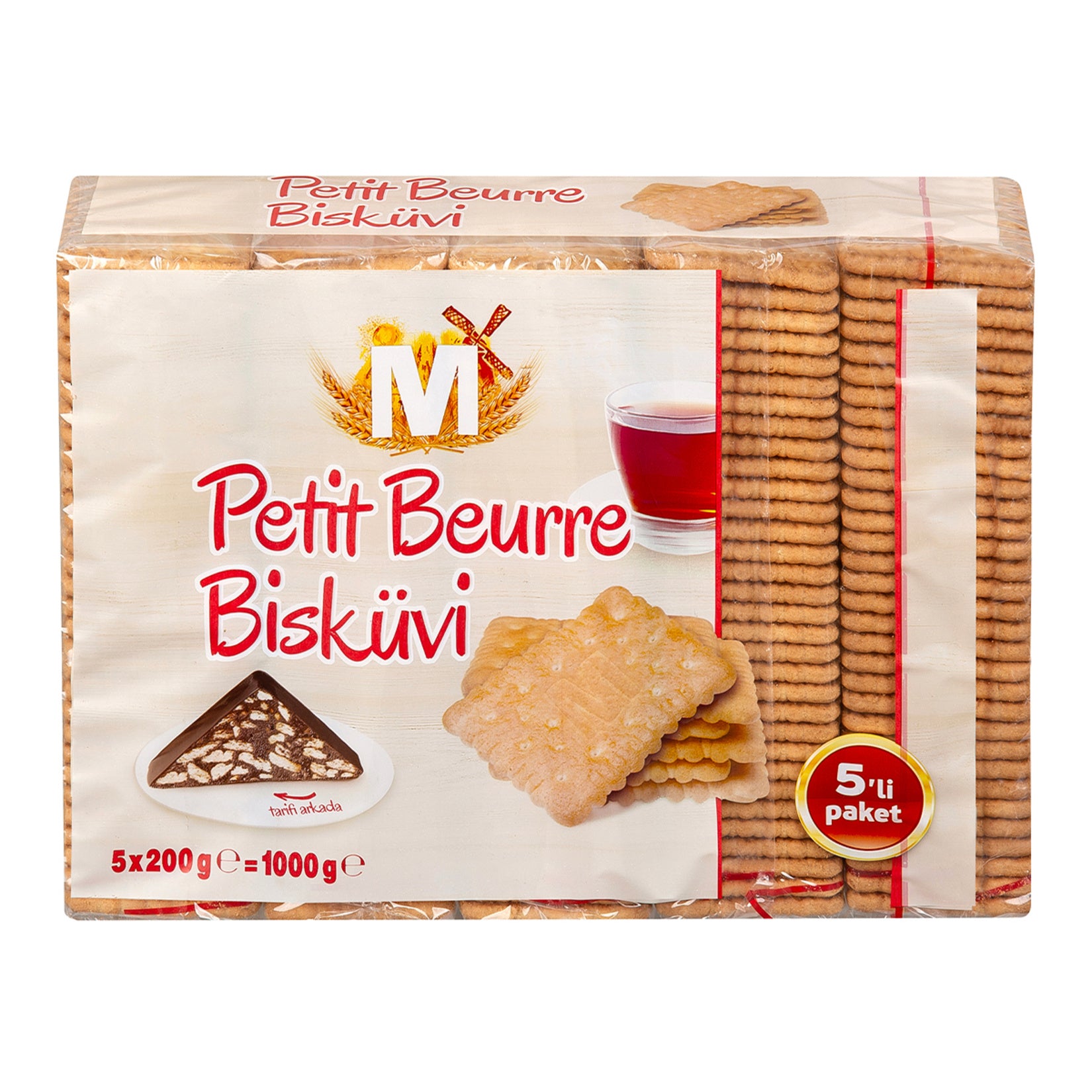 Migros Petibör Bisküvi 1000 G