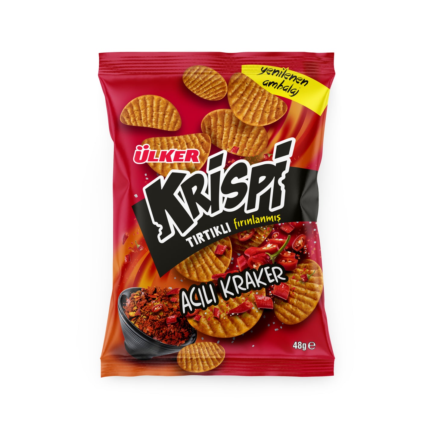 Krispi Crispy Spicy Crackers 48g