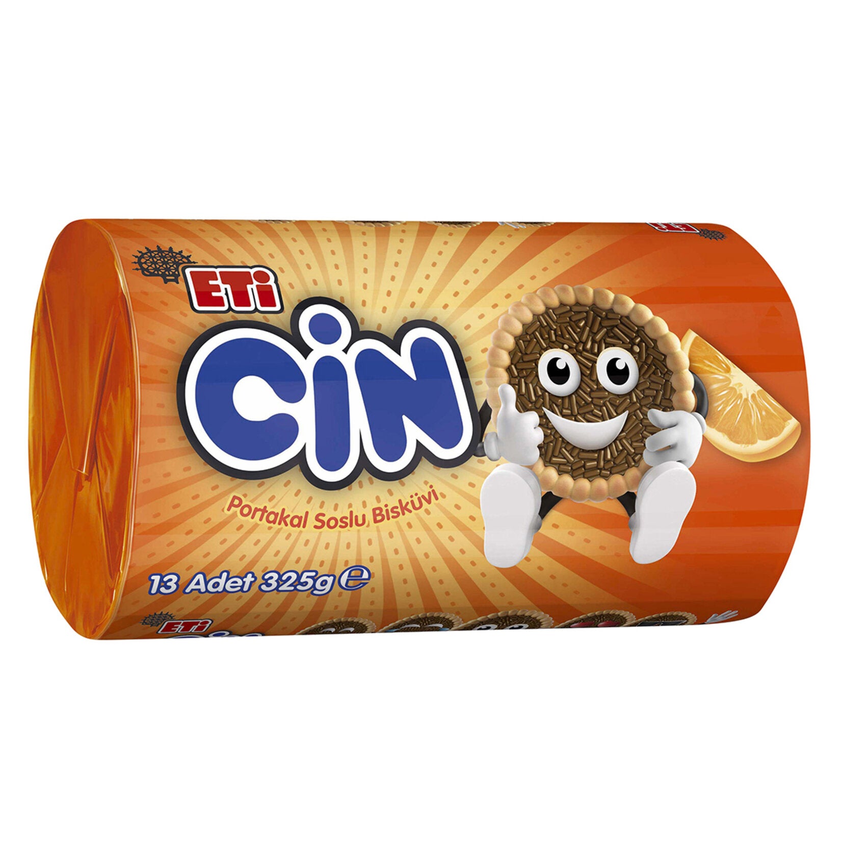 Eti Cin Orange Biscuit (Cin Portakallı Bisküvi) 325g