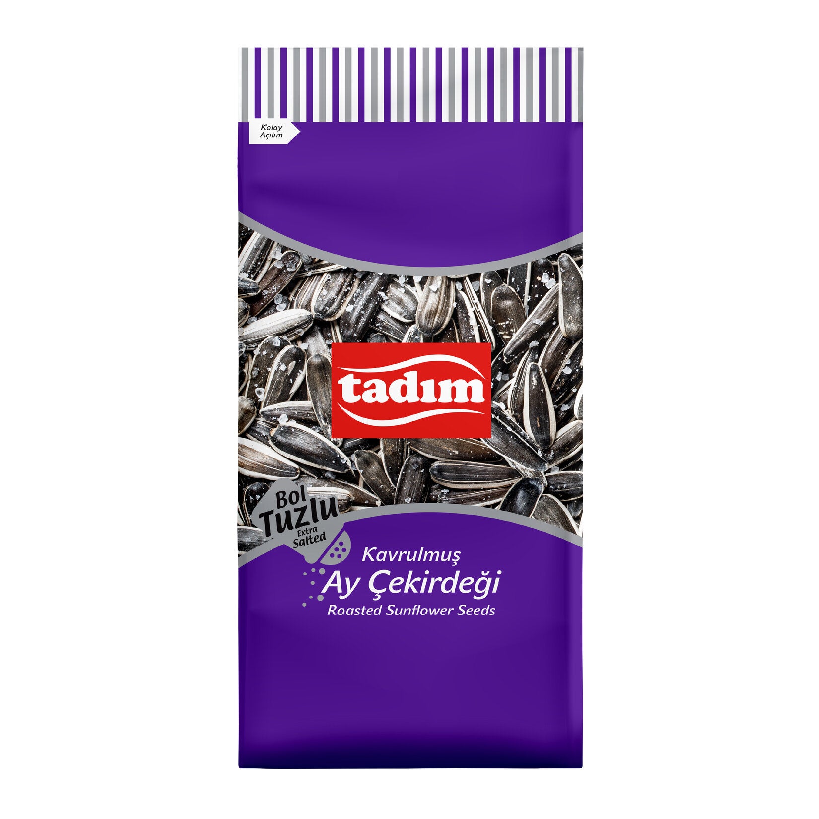 Tadım Extra Salty Roasted Black Sunflower Seeds (Bol Tuzlu Kavrulmuş Siyah Ayçekirdek) 180g