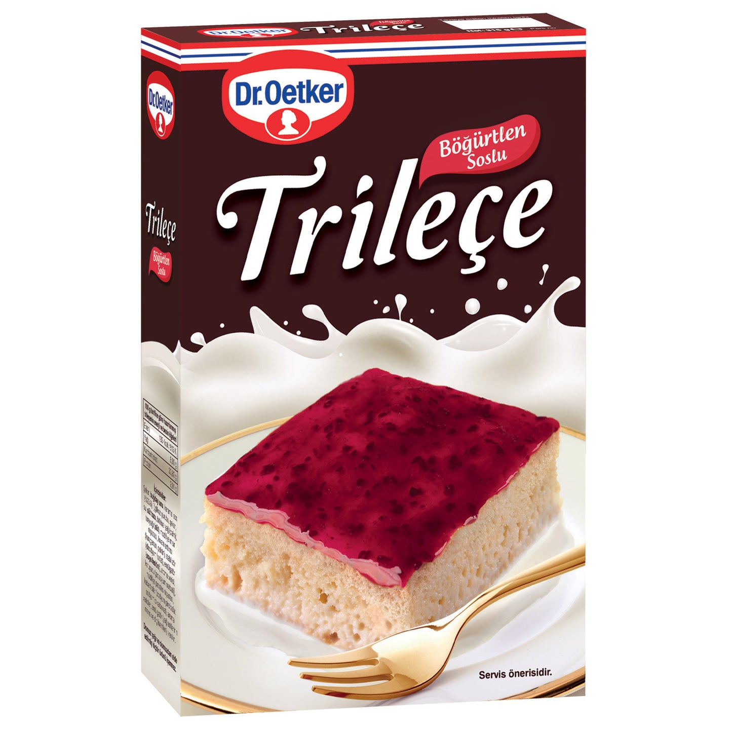 Dr.Oetker Trileçe with Blackberry Sauce (Trileçe-Böğürtlen Soslu) 315 G