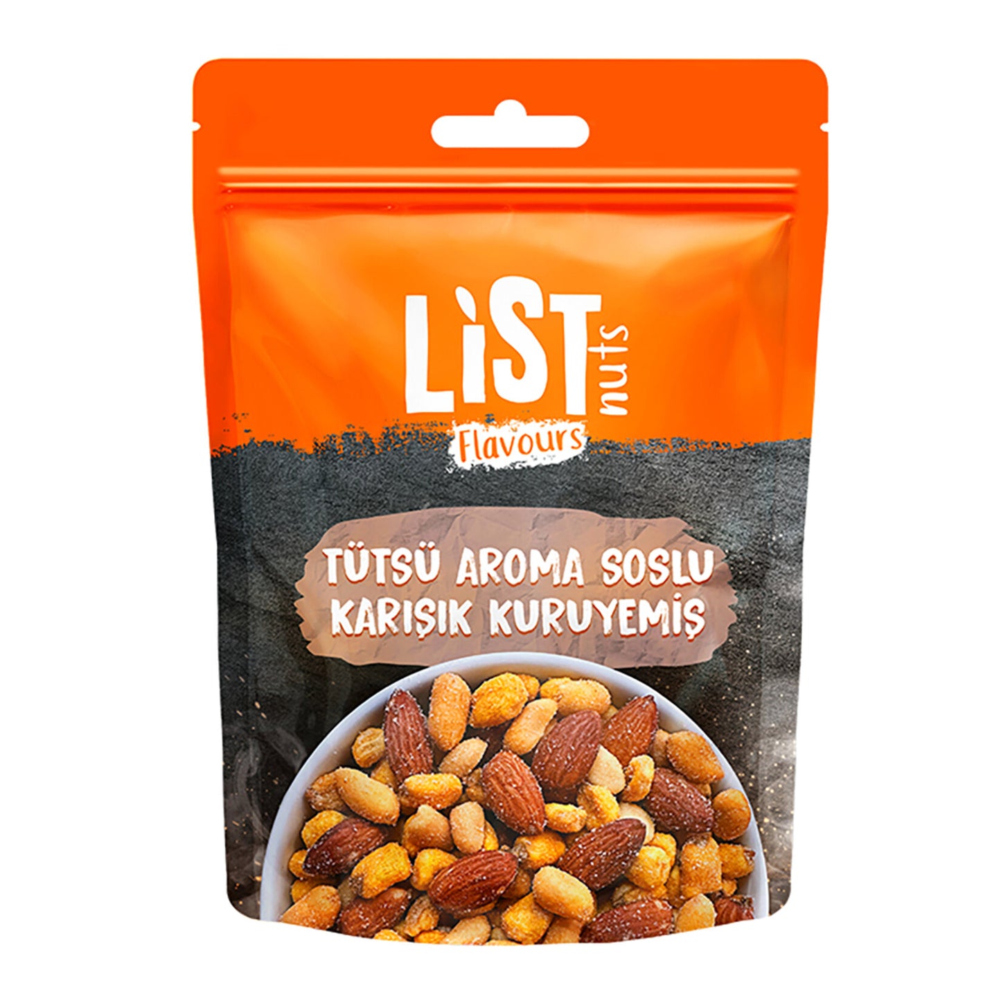List Flavours Tütsü Aromalı Soslu Karışık Kuruyemiş 150 G