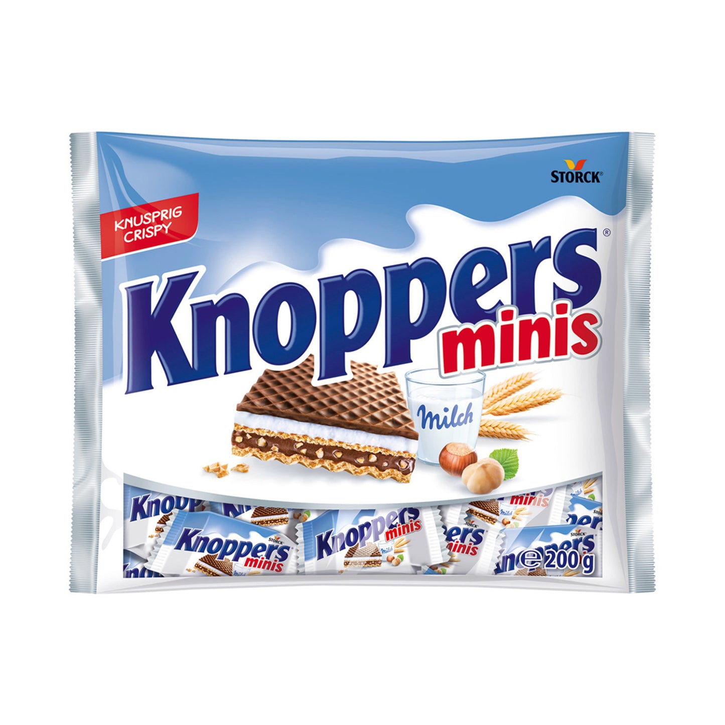 Knoppers Minis Wafers 200g