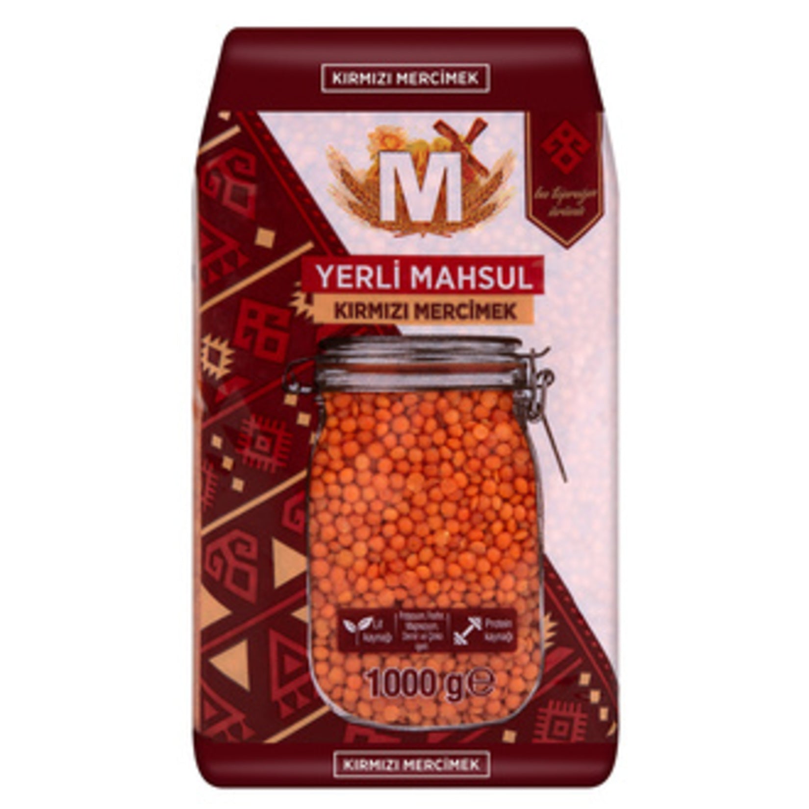 Migros Local Red Lentils (Yerli Kırmızı Mercimek) 1kg