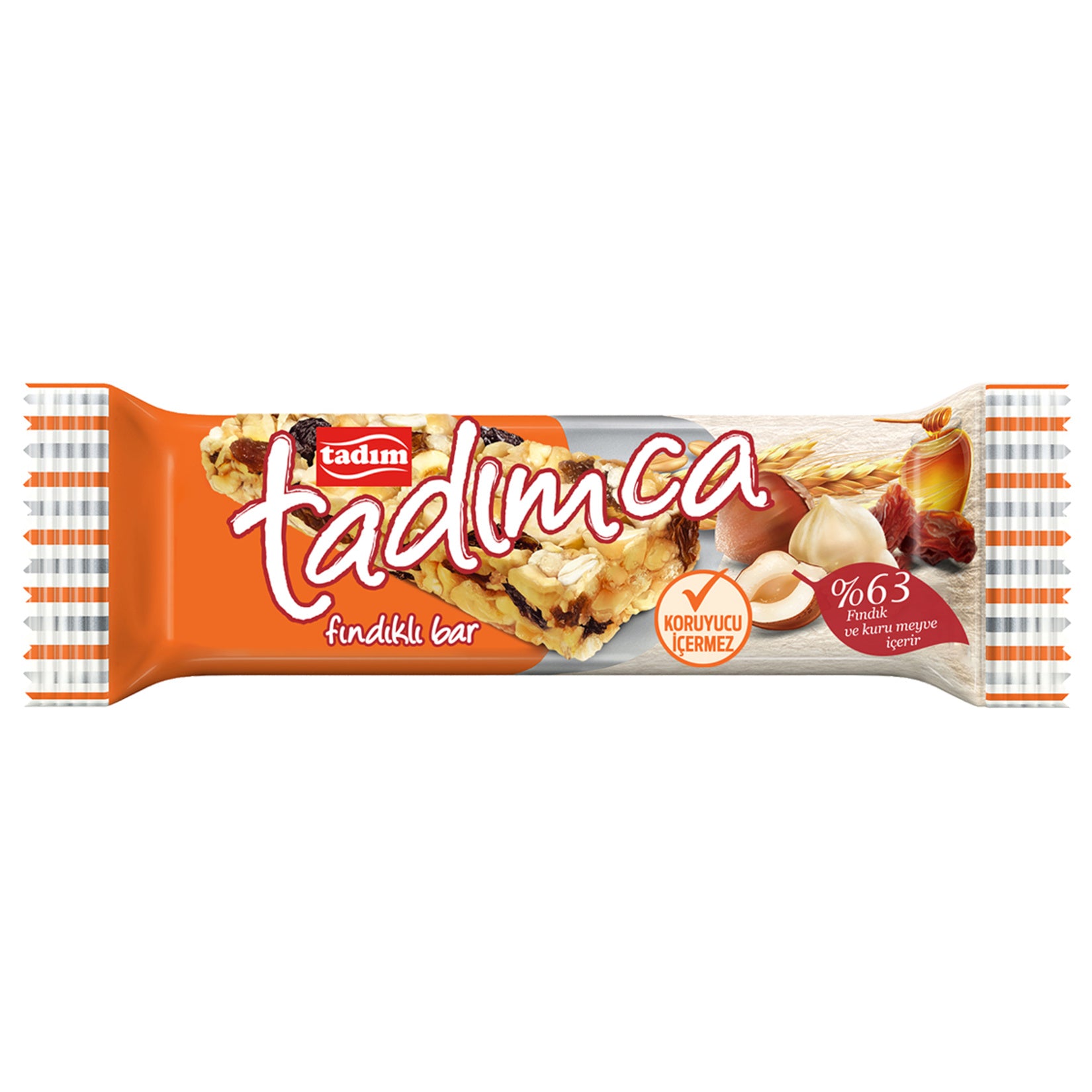 Tadım Nut Bar with Hazelnuts (Fındıklı) 30g
