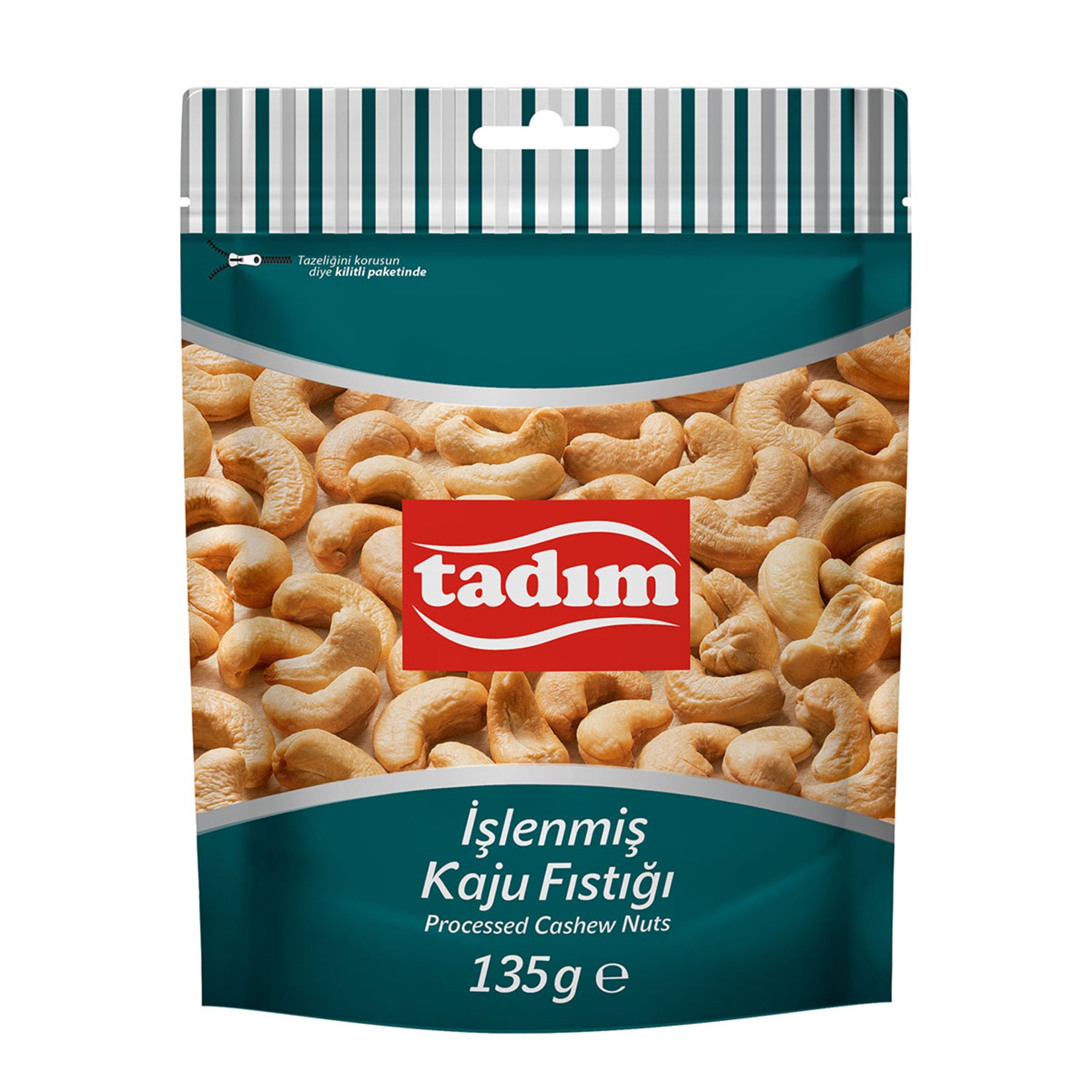 Tadım Processed Cashew Nuts (İşlenmiş Kaju Fıstığı) 135g