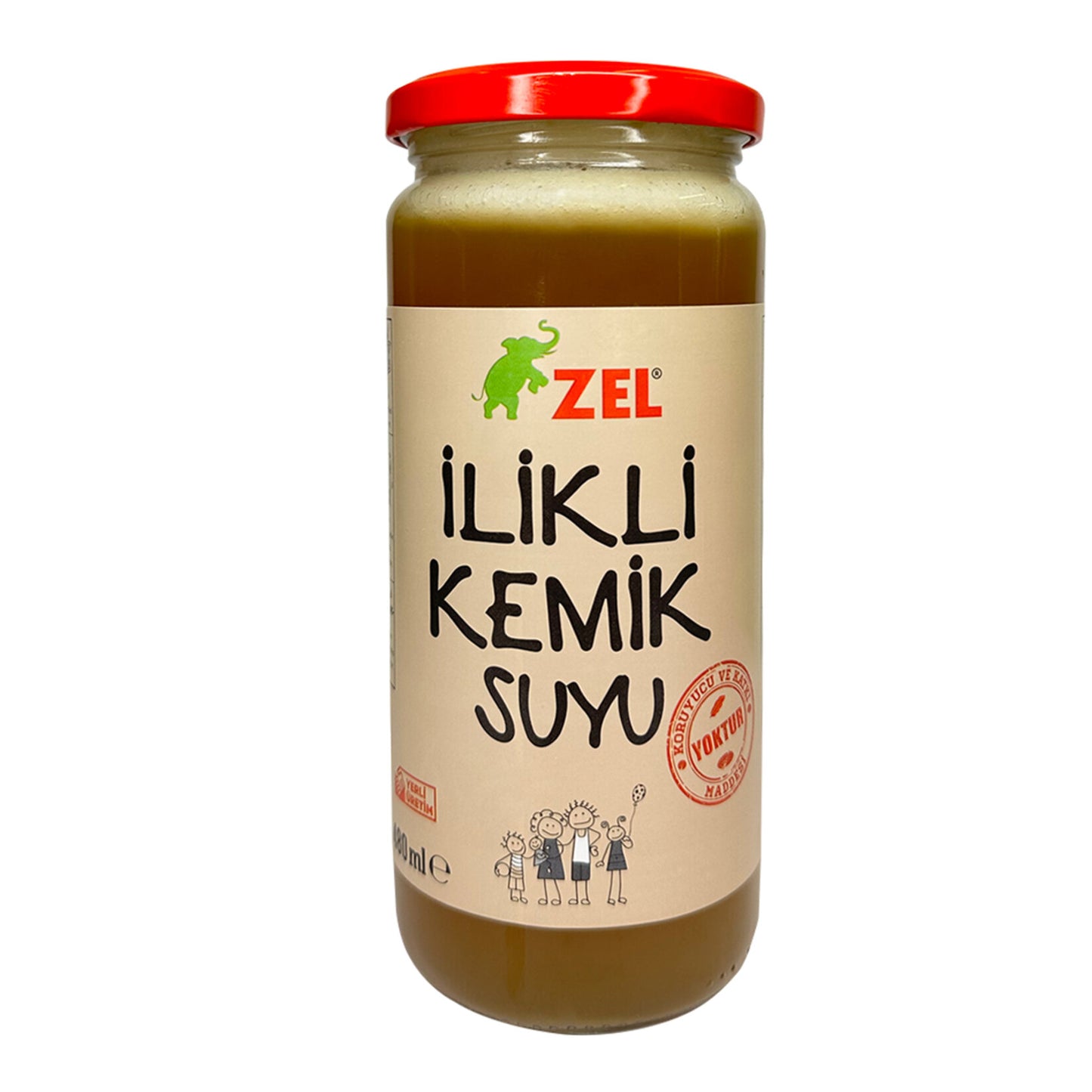 Zel İlikli Kemik Suyu 480 Ml