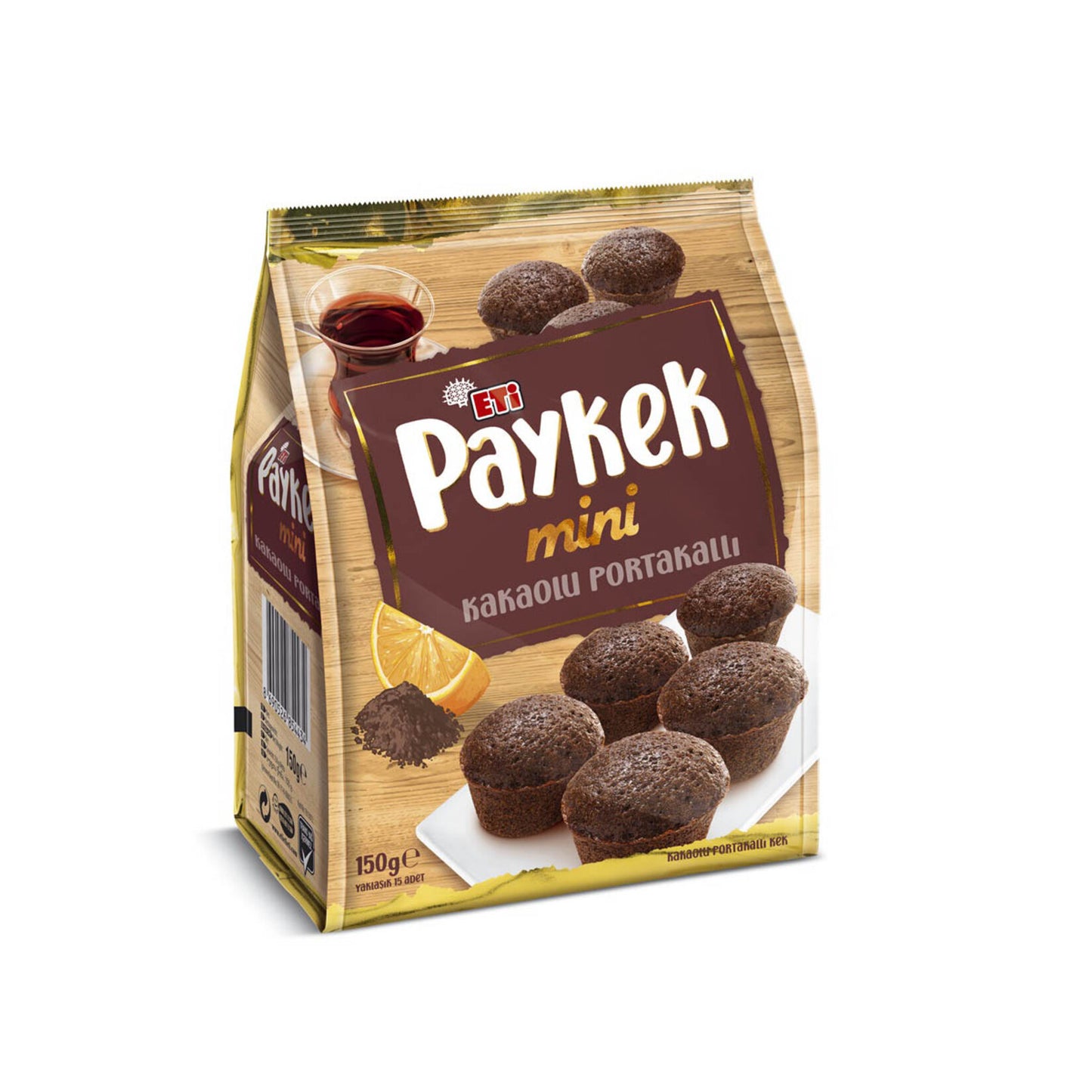 Eti Paykek Mini Kakaolu Portakal 150 G