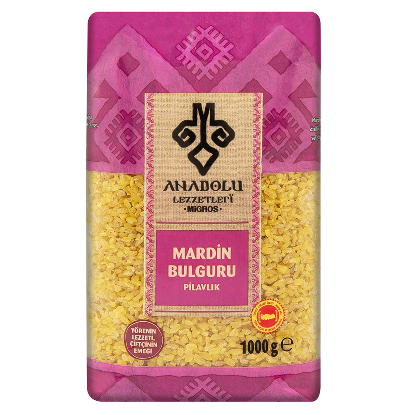 Anadolu Lezzetleri Mardin Pilavlık Bulgur 1 Kg