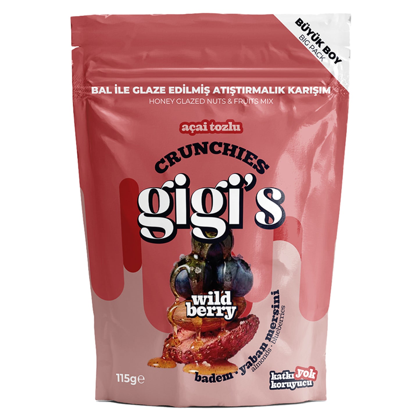 Gigi's Almond Blueberry Mixed Snack 115g