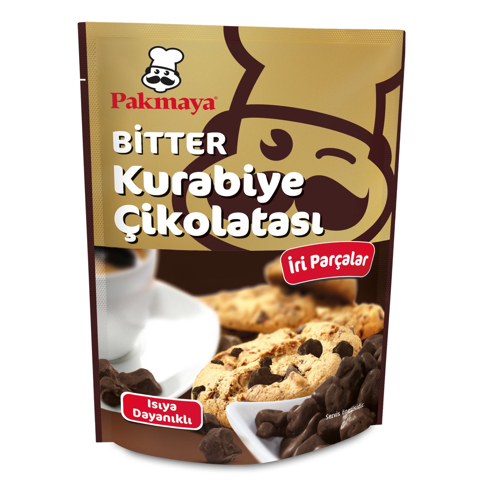 Pakmaya Bitter Kurabiye Çikolatası 90 G