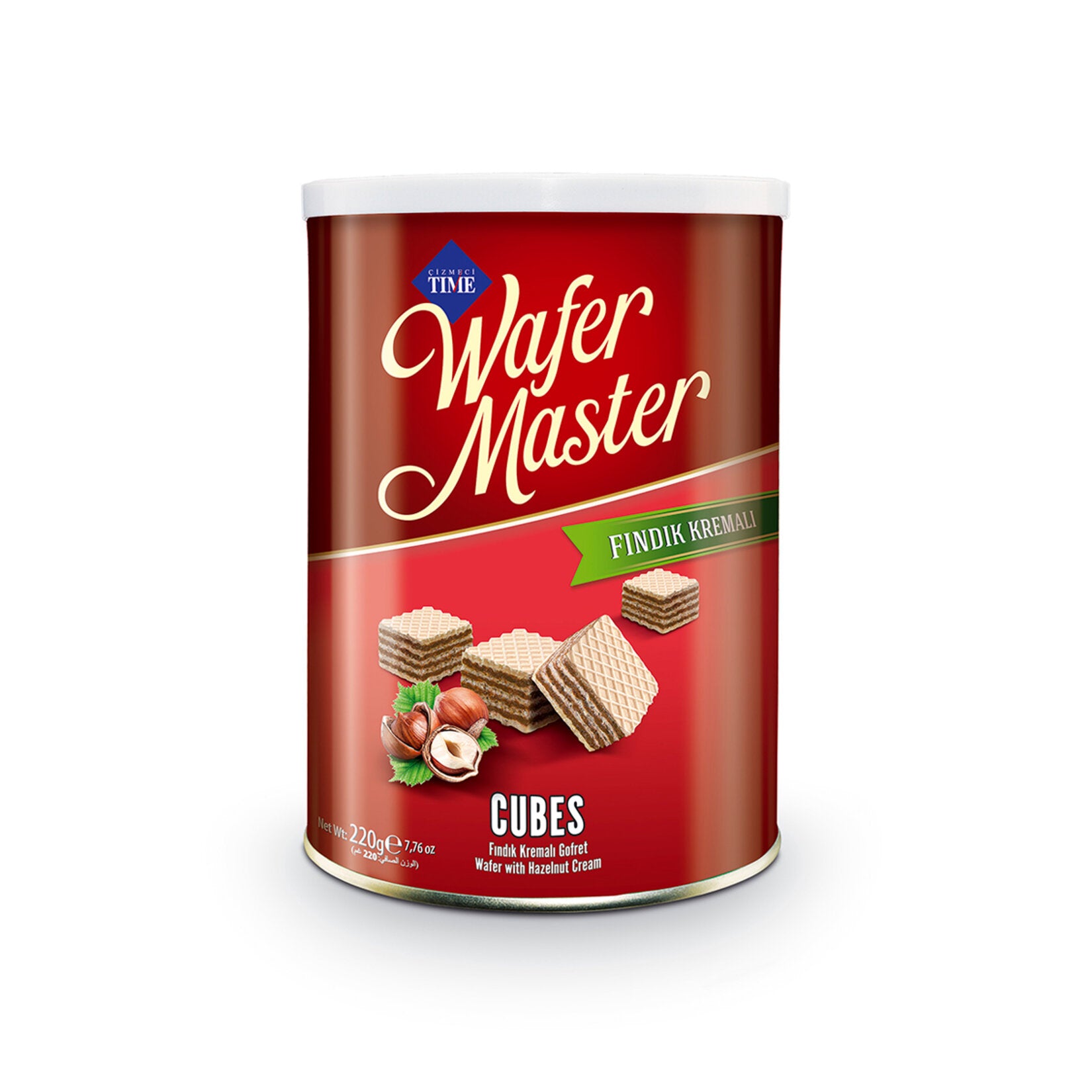 Çizmeci Time Wafer Master Cubes Fındıklı Gofret 220 G