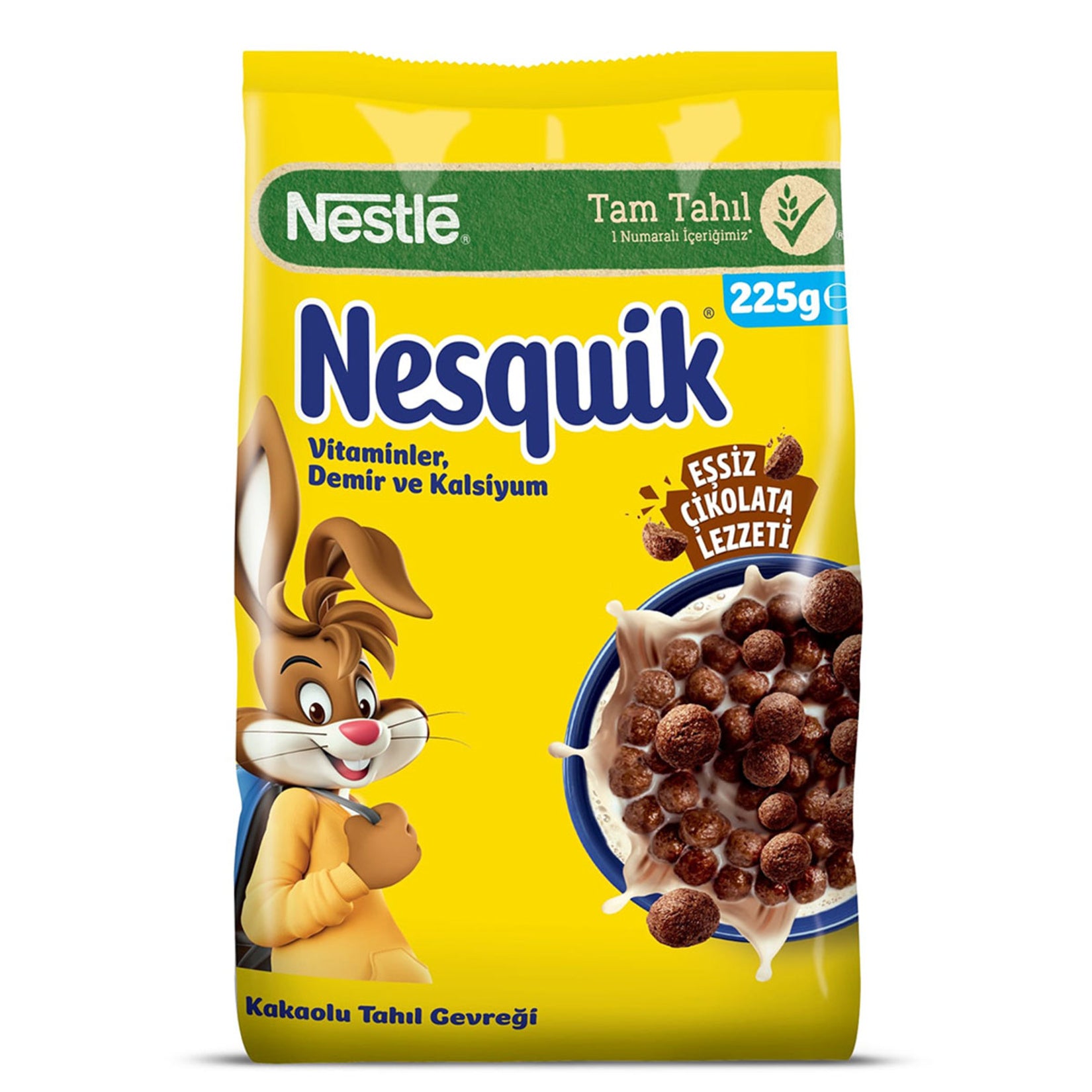 Nestle Nesquik Kakaolu Buğday ve Mısır Gevreği 225 G