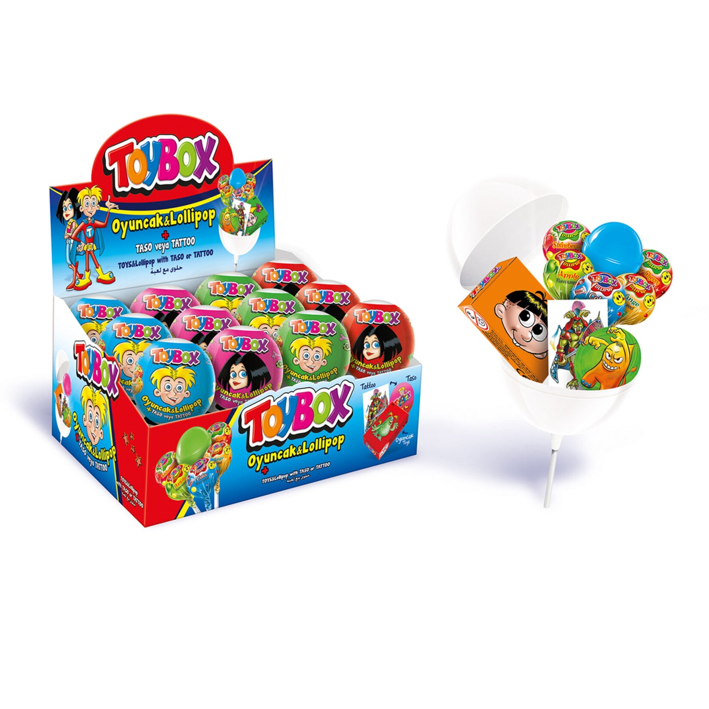 Toybox Oyuncak & Lolipop 10 G