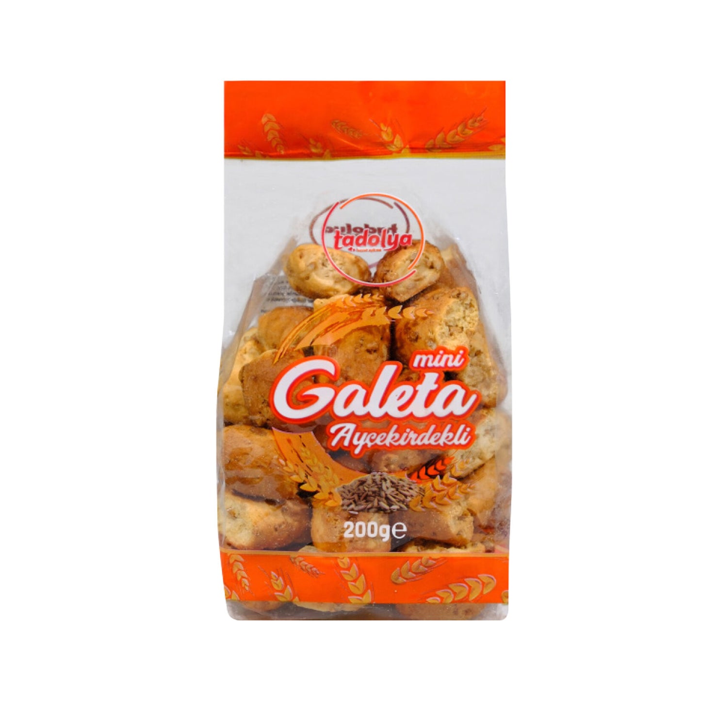 Tadolya Sunflower Seed Mini Biscuit (Ayçekirdekli Mini Galeta) 200g