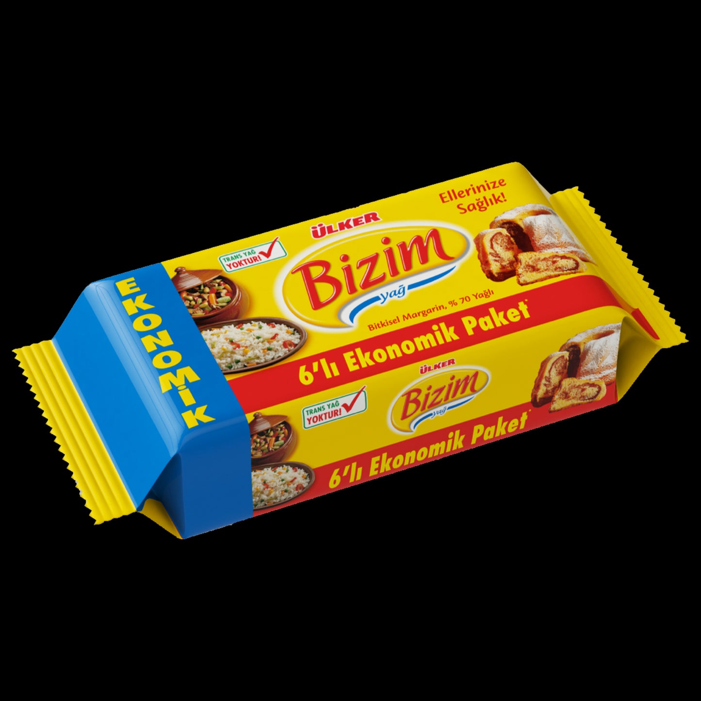 Bizim Paket Margarin 6X250 G
