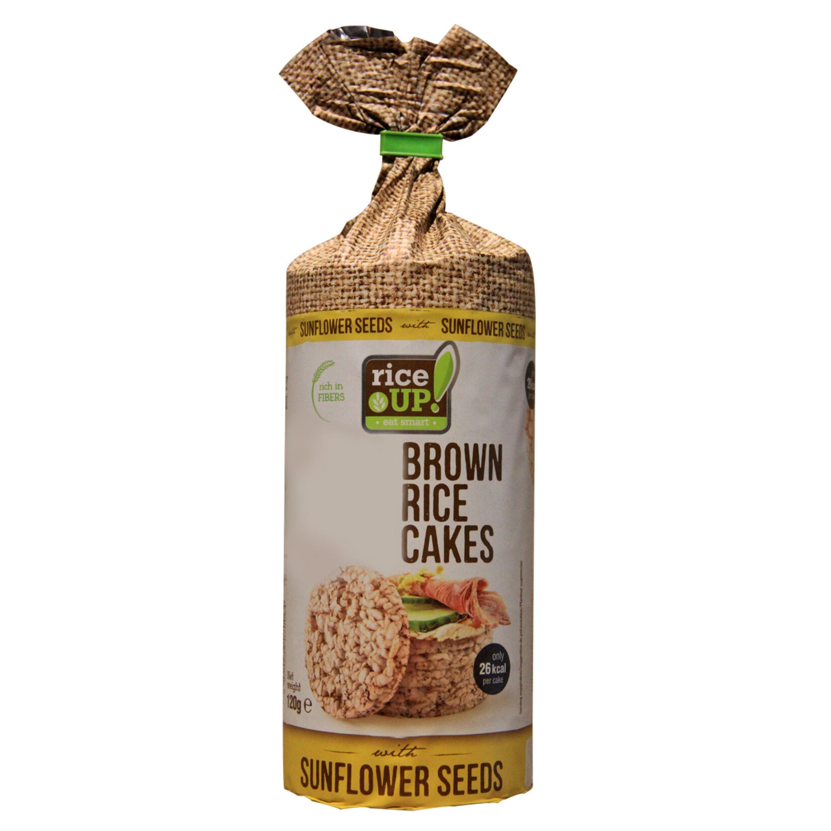Rice Up Rice Cake with Sunflower Seeds (Pirinç Patlağı) 120g