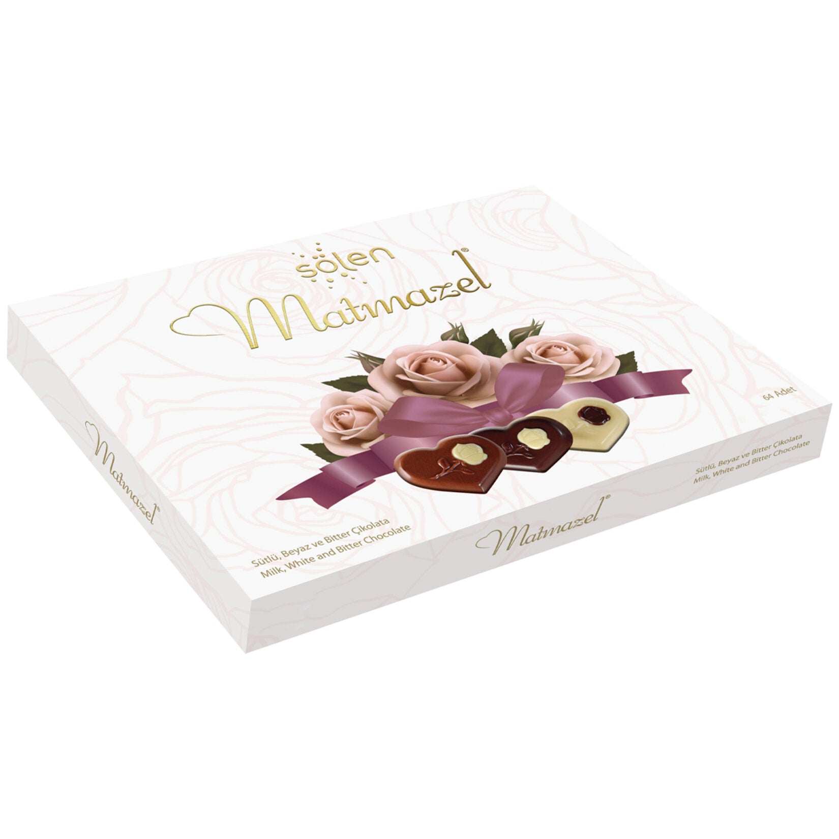 Şölen Mademoiselle Milk Chocolate and Dark Chocolate 224g