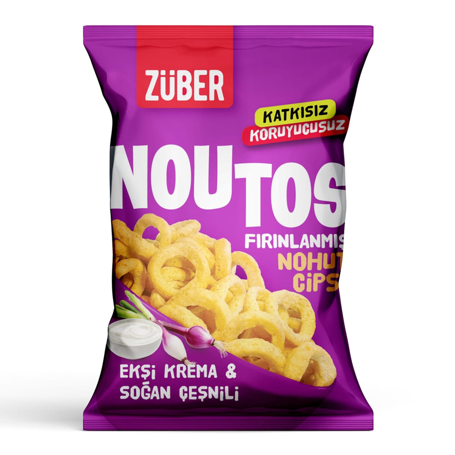 Züber Noutos Sour Cream and Onion 55 G