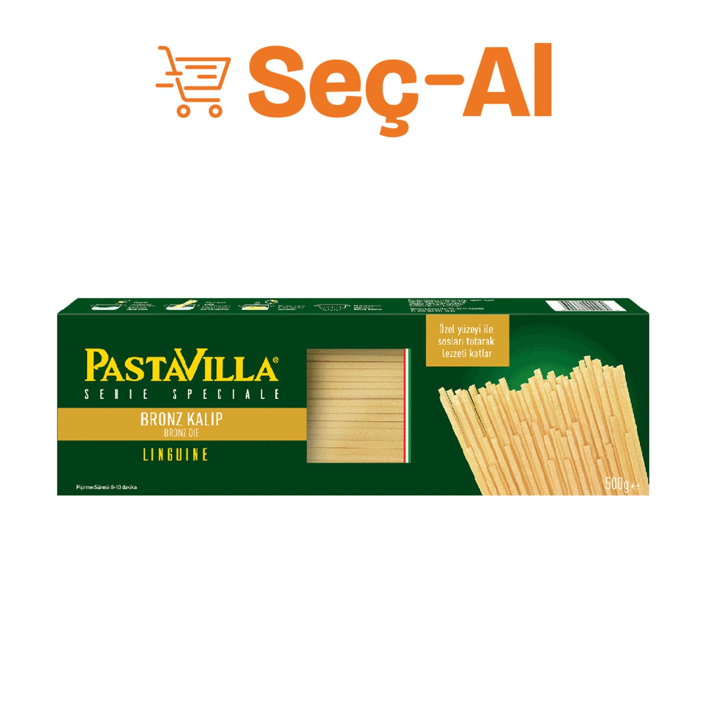 Pastavilla Bronz Kalıp Linguini 500 G