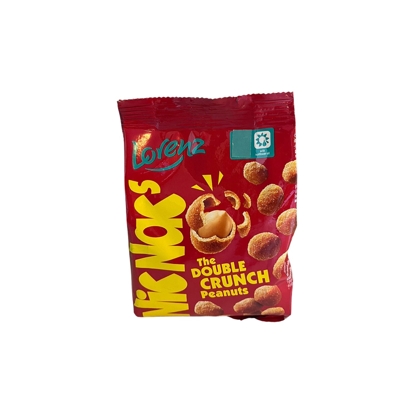 Lorenz Nic Nac's Crunchy Coated Roasted Peanuts (Çıtır Kaplamalı Kavrulmuş Yer Fıstığı) 125g