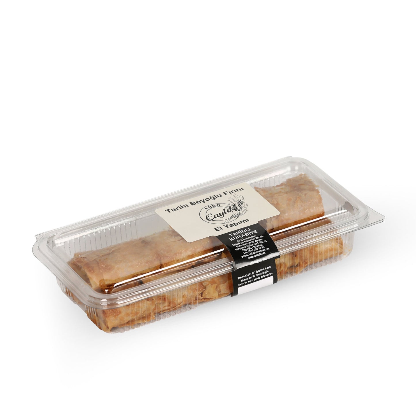 Historical Beyoğlu Tahini Cookies (Tarihi Beyoğlu Fırını Tahinli Kurabiye) 250g