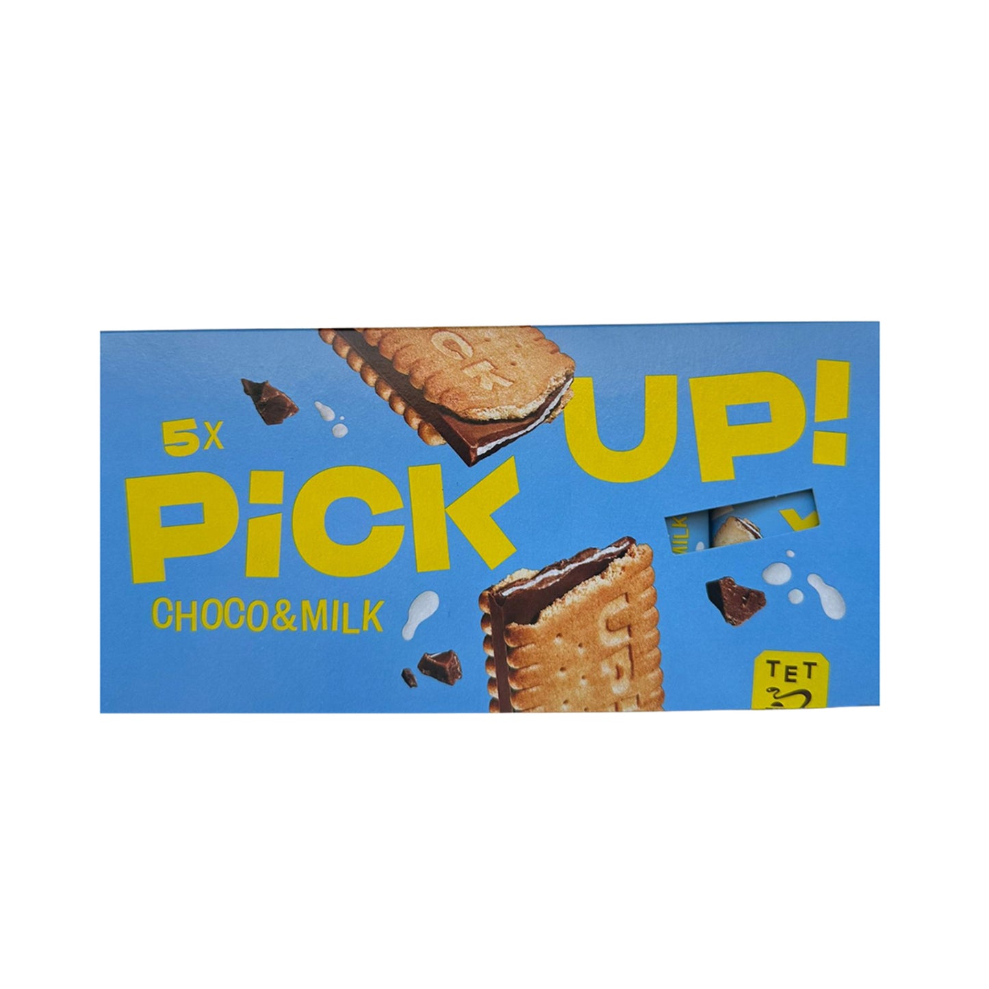 Bahlsen Pick Up Milk Chocolate & Cream Filled Biscuit (Sütlü Çikolatalı & Krema Dolgulu Bisküvi) 5 x 28g