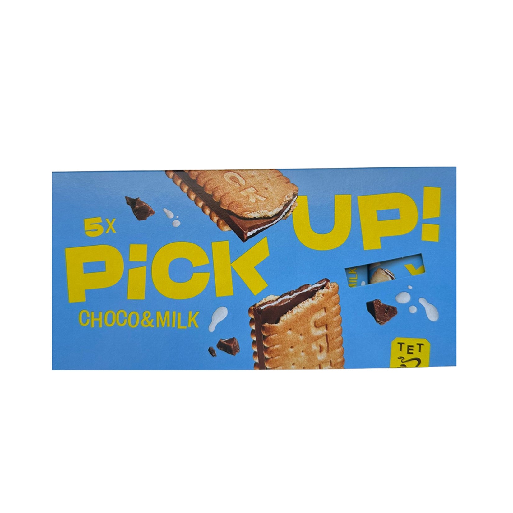 Bahlsen Pick Up Milk Chocolate & Cream Filled Biscuit (Sütlü Çikolatalı & Krema Dolgulu Bisküvi) 5 x 28g