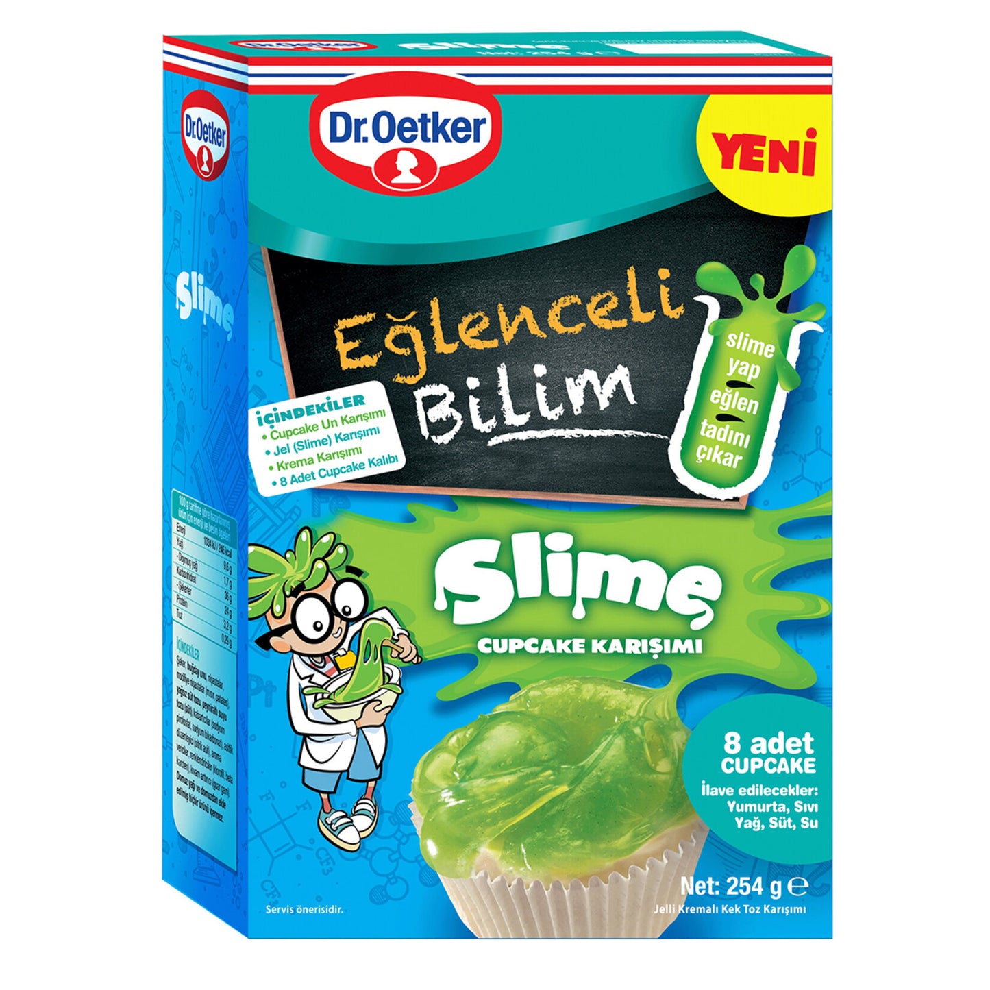Dr.Oetker Fun Science Slime Cupcake 254g