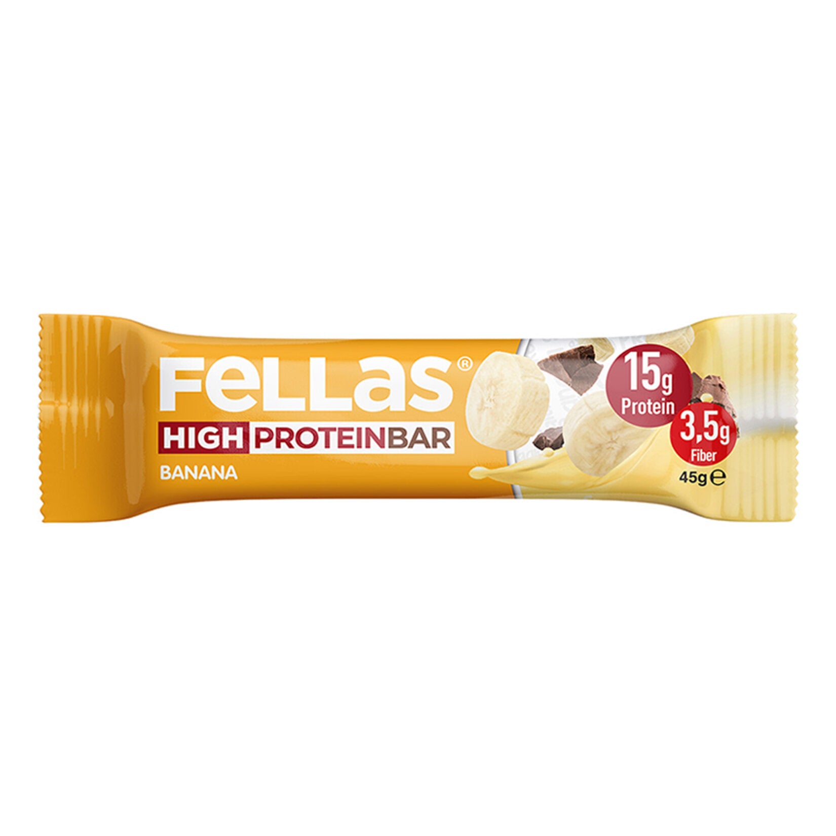 Fellas Yüksek Protein Bar - Muz 45 G