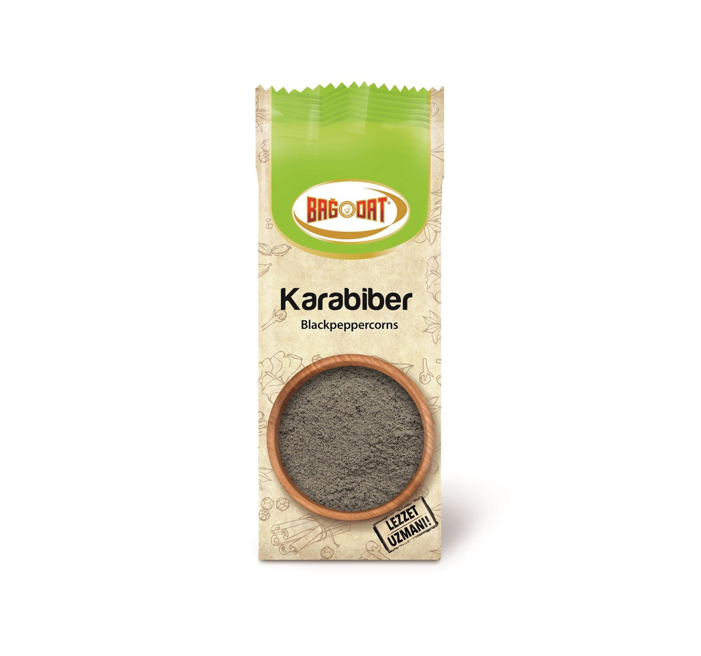 Bağdat Ground Black Pepper (Öğütülmüş Karabiber) 65 G