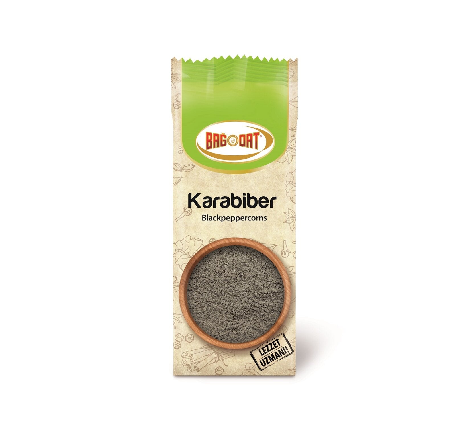 Bağdat Ground Black Pepper (Öğütülmüş Karabiber) 65 G
