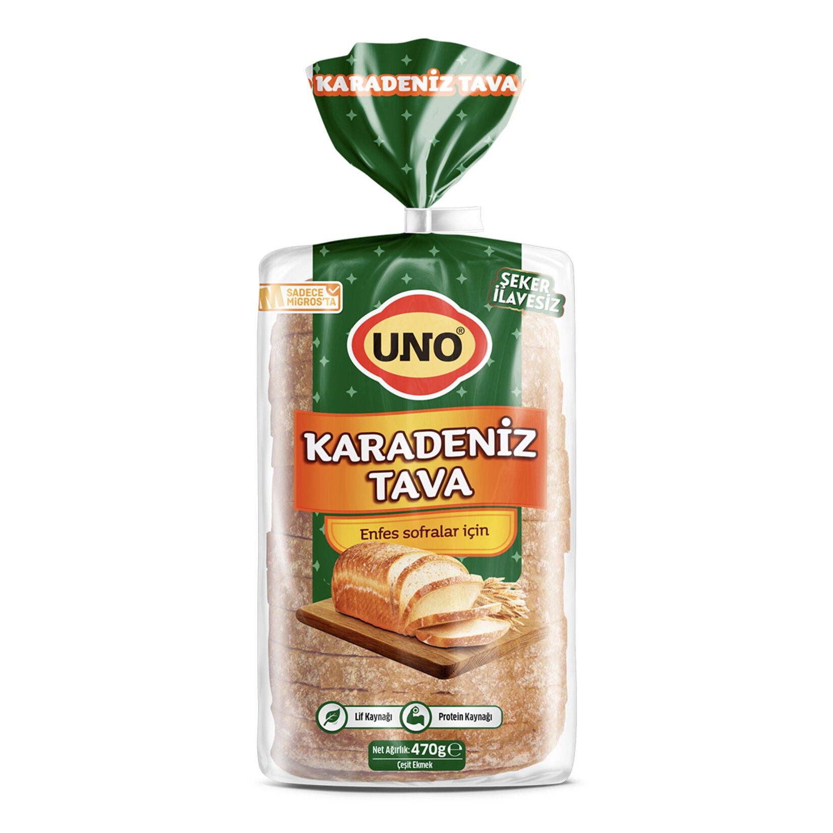Uno Black Sea Flatbread (Karadeniz Tava Ekmeği) 470 G