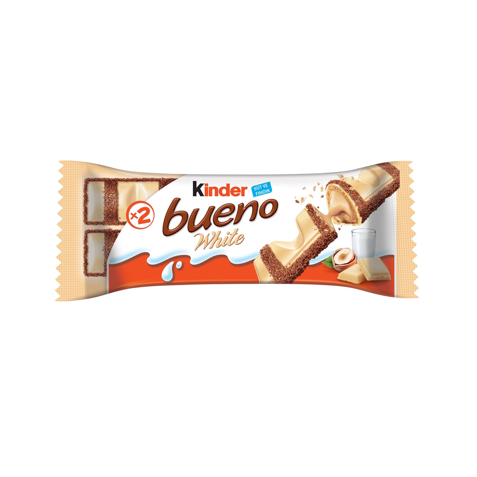 Kinder Bueno White Chocolate (Kinder Bueno White) 39g